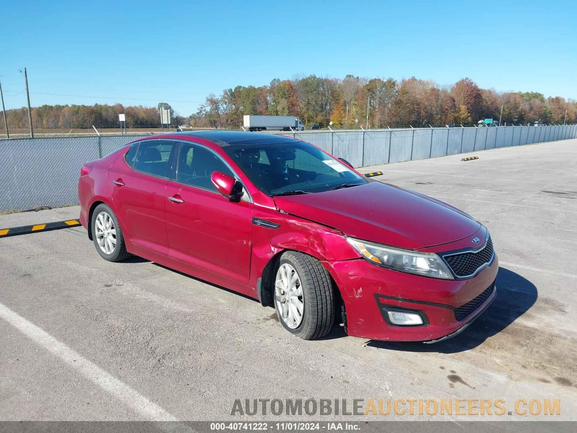 5XXGN4A74EG327302 KIA OPTIMA 2014