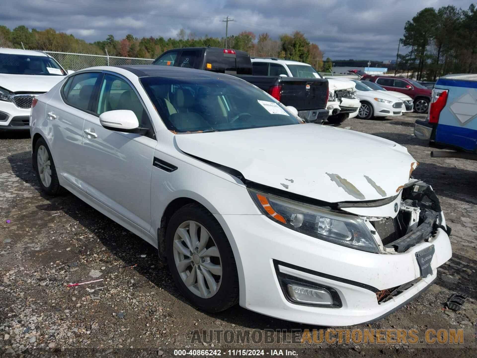 5XXGN4A74FG414506 KIA OPTIMA 2015