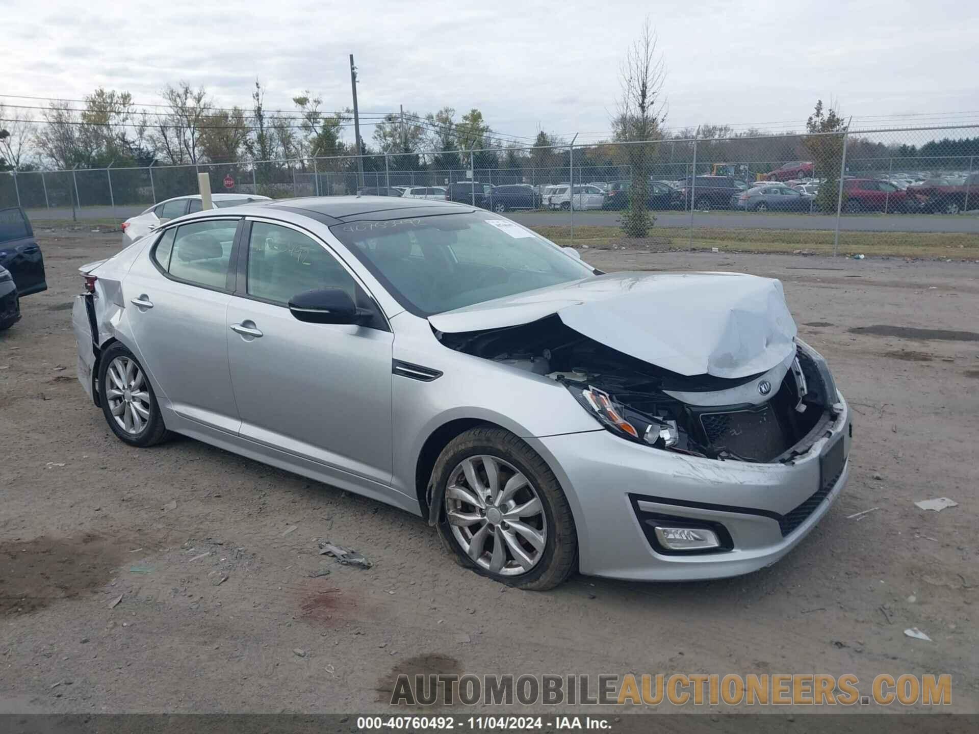 5XXGN4A74FG428406 KIA OPTIMA 2015