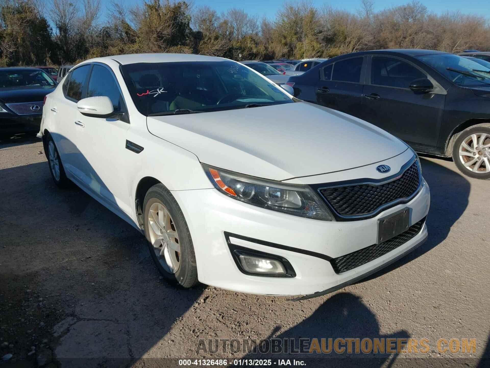 5XXGN4A76FG495685 KIA OPTIMA 2015