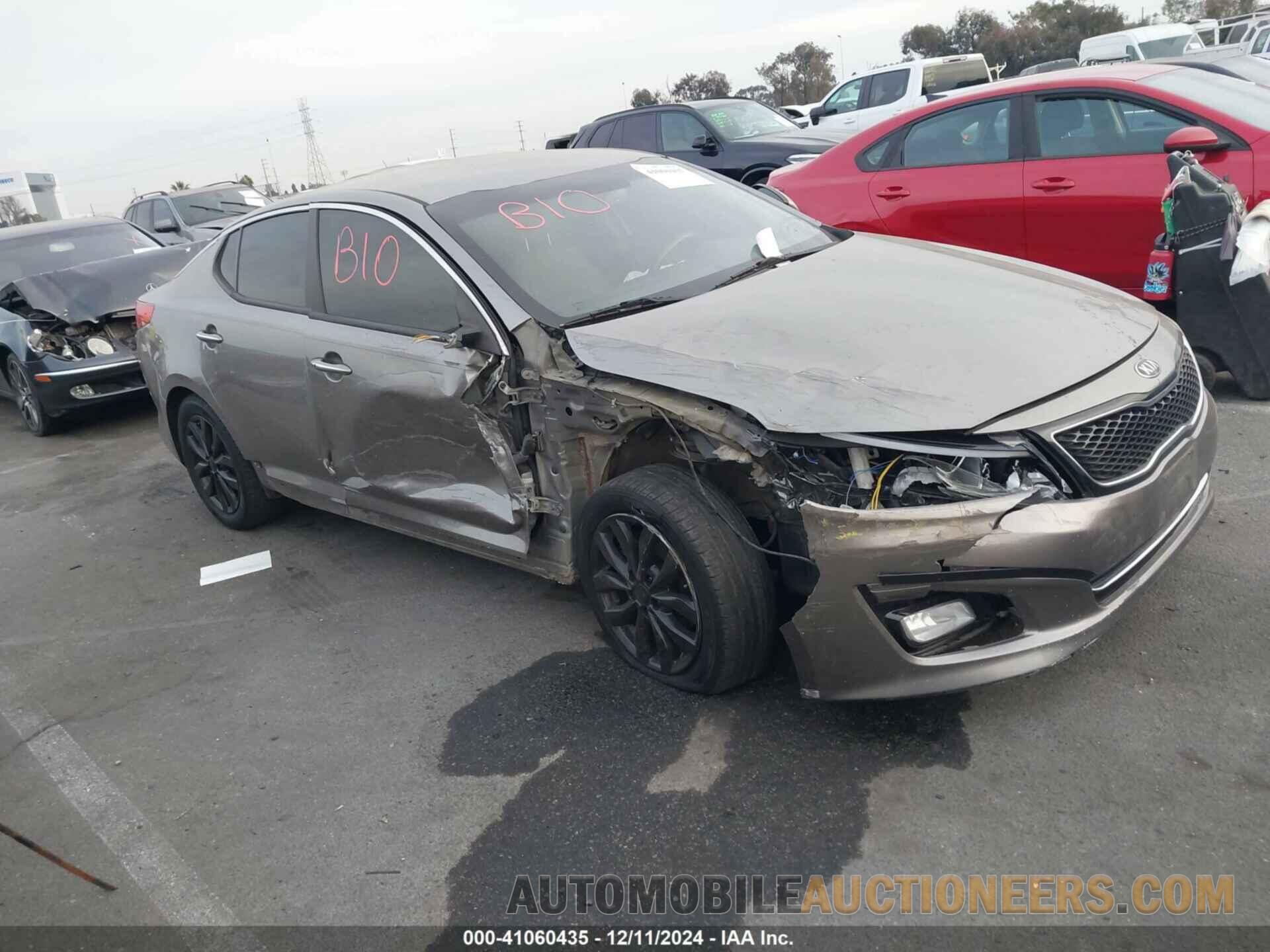 5XXGN4A79FG401010 KIA OPTIMA 2015