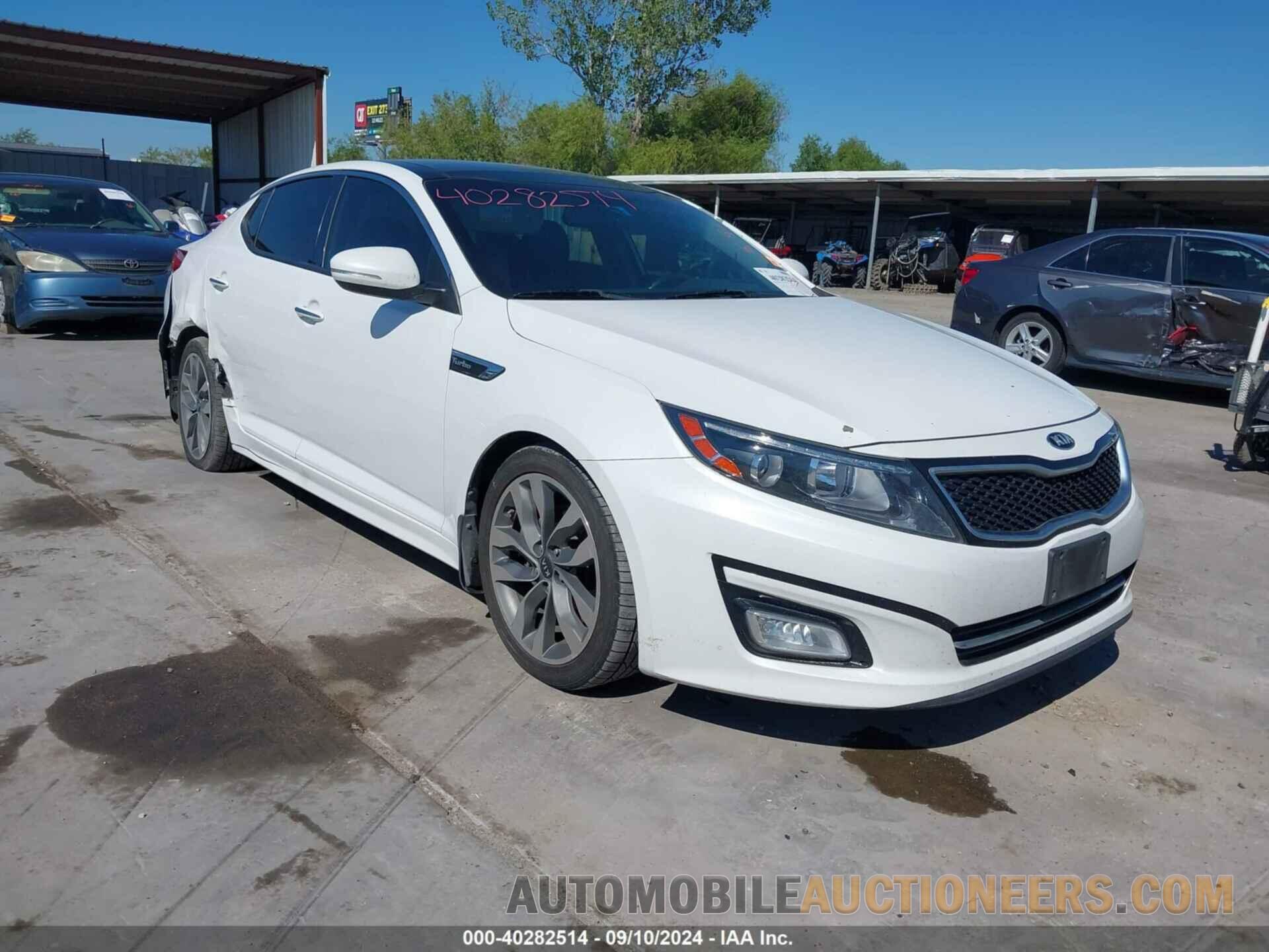 5XXGR4A67EG315396 KIA OPTIMA 2014