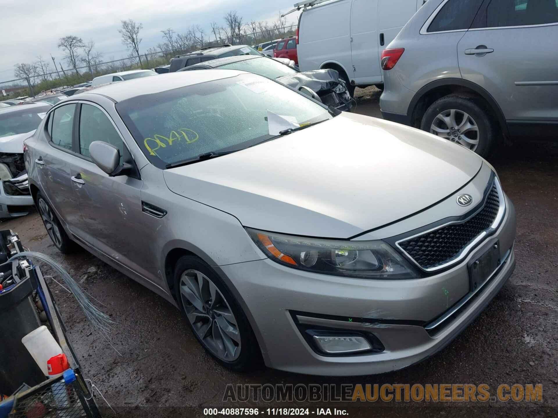 5XXGR4A70EG282900 KIA OPTIMA 2014