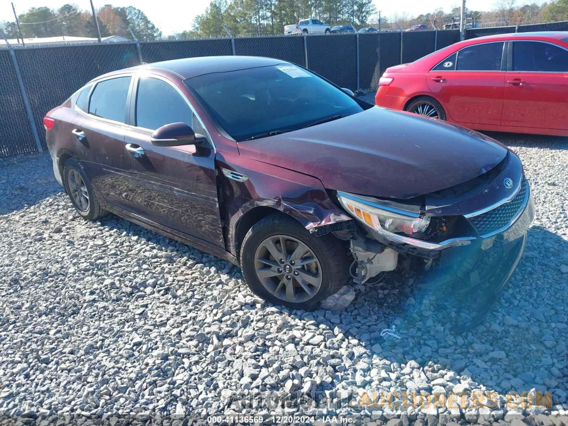 5XXGT4L13GG093879 KIA OPTIMA 2016