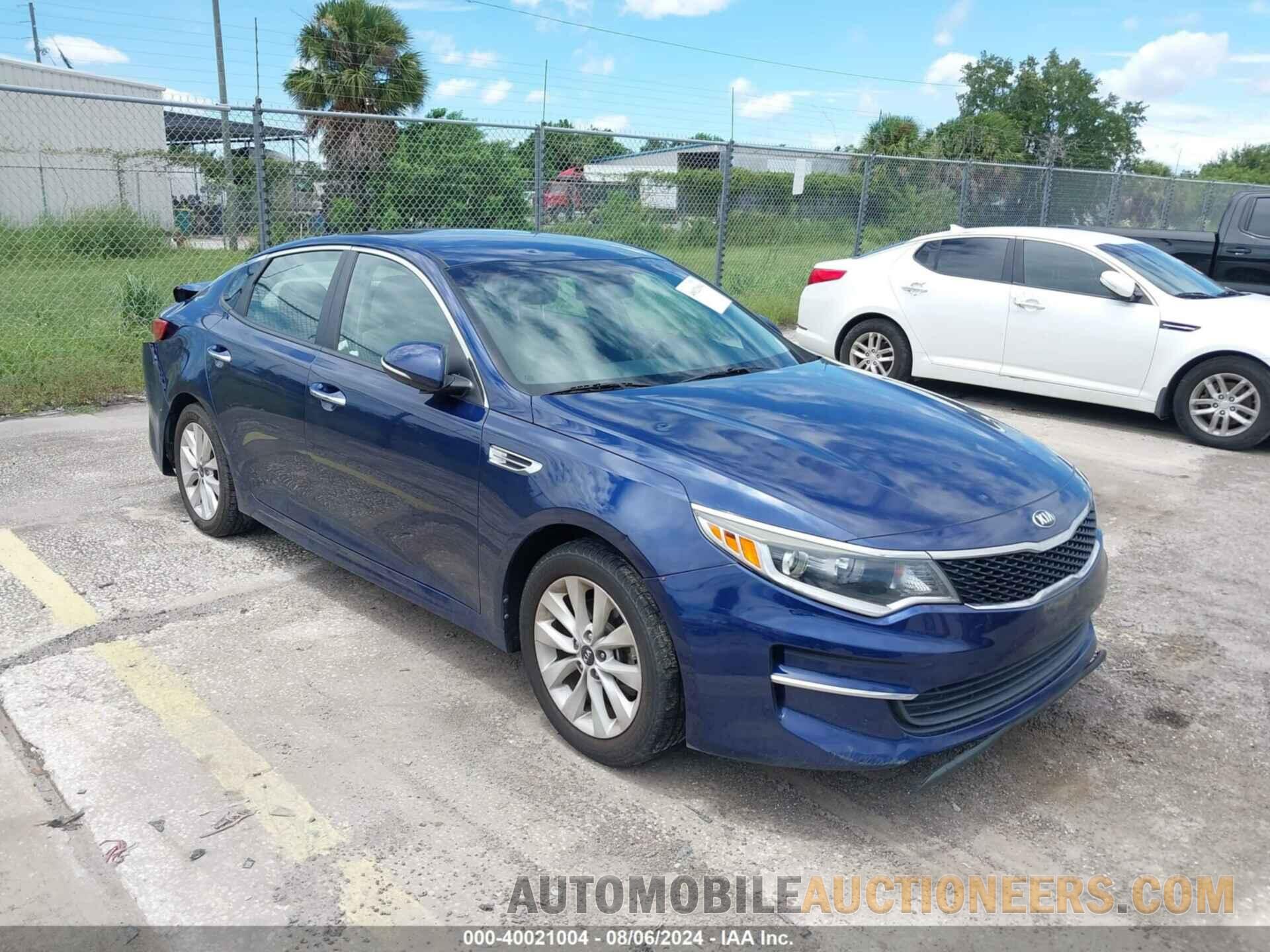 5XXGT4L30GG021913 KIA OPTIMA 2016