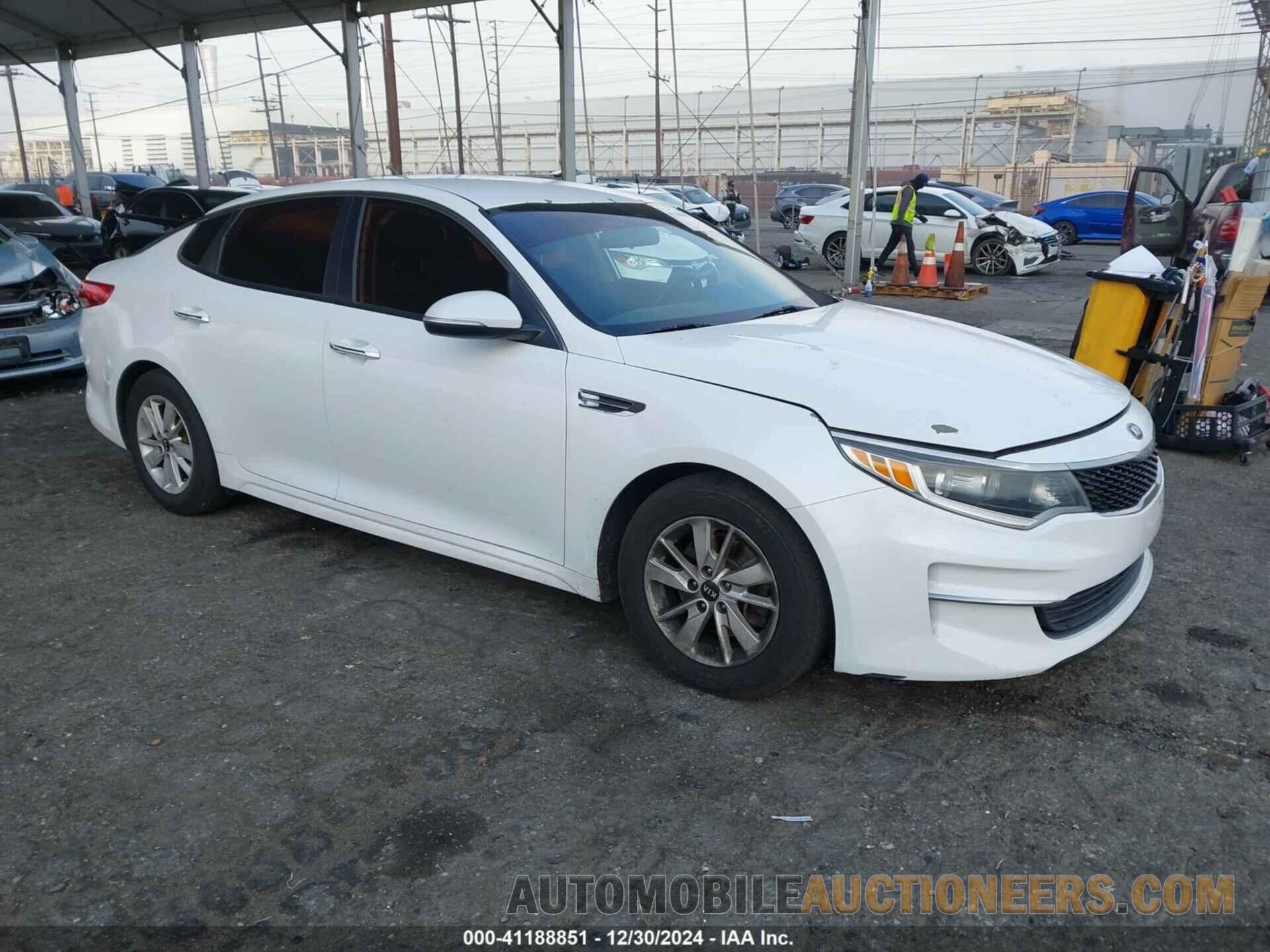 5XXGT4L30GG049789 KIA OPTIMA 2016