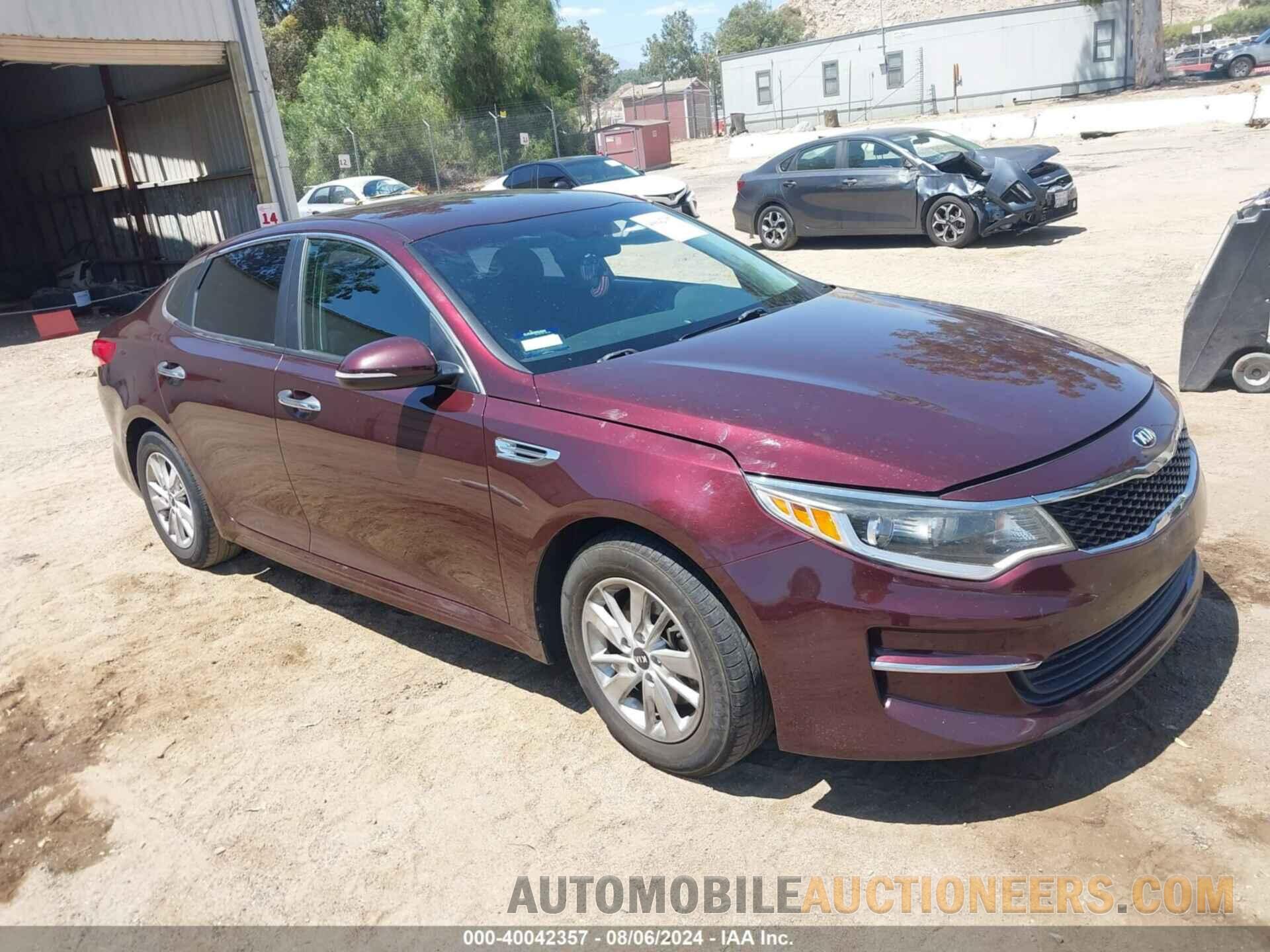 5XXGT4L30GG088284 KIA OPTIMA 2016