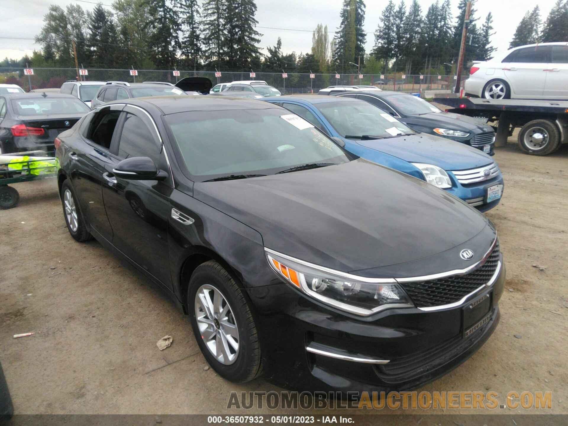 5XXGT4L31JG249653 KIA OPTIMA 2018