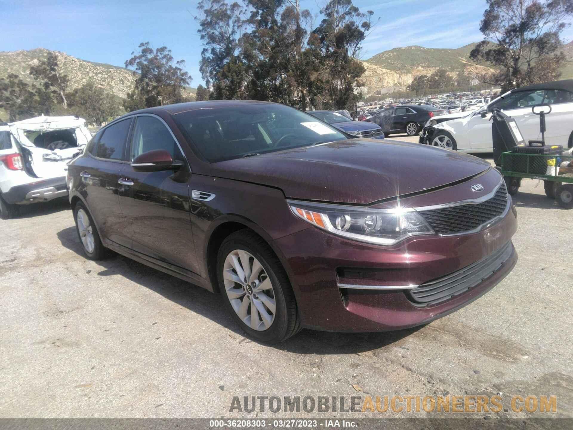 5XXGT4L31JG267697 KIA OPTIMA 2018