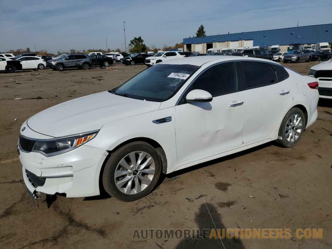 5XXGT4L32GG081675 KIA OPTIMA 2016