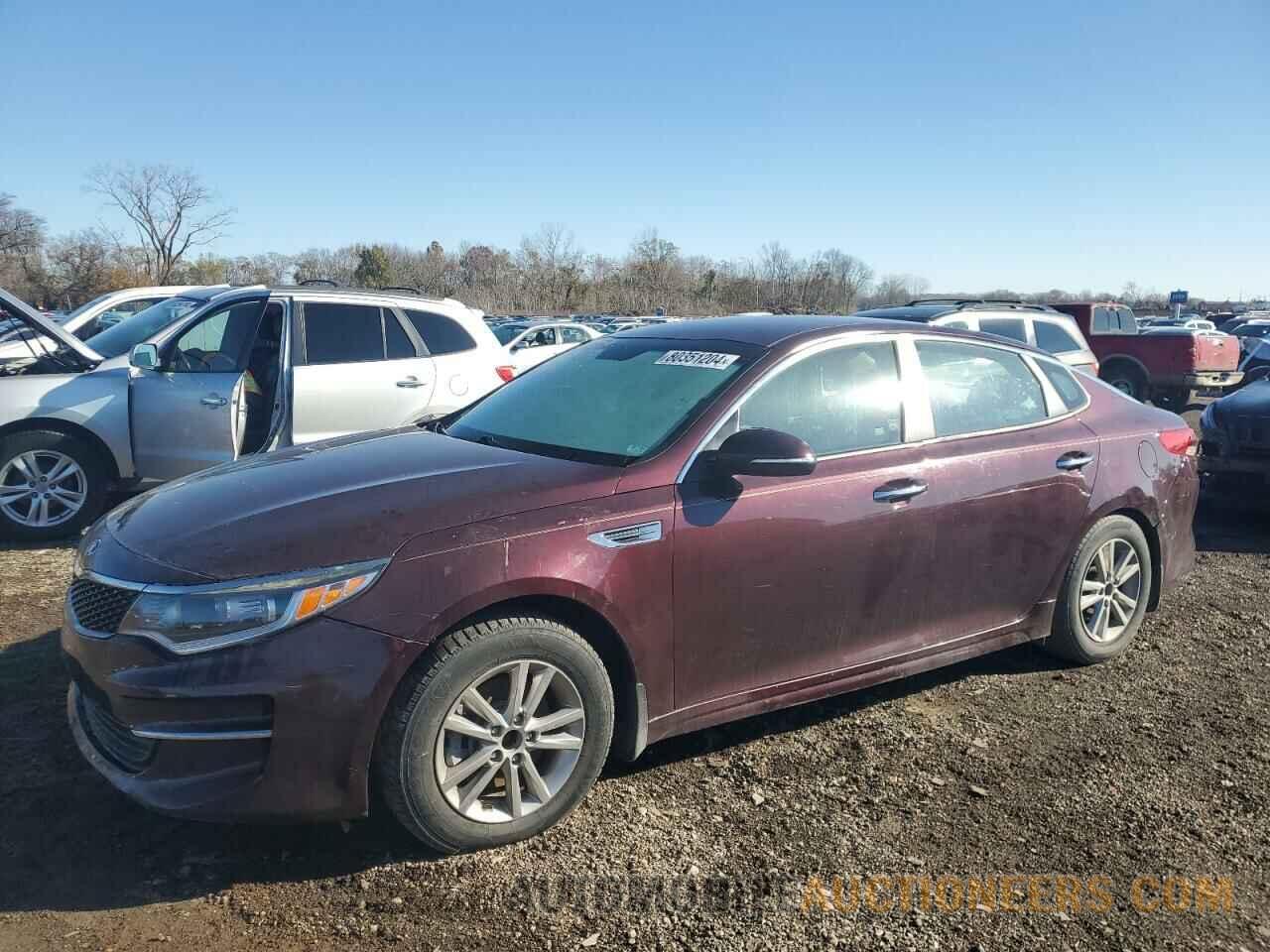 5XXGT4L32GG116876 KIA OPTIMA 2016