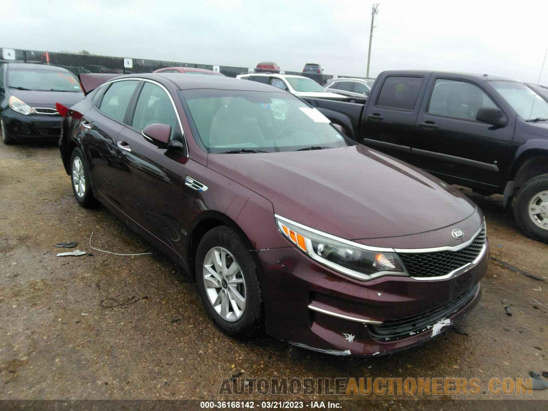 5XXGT4L32JG185560 KIA OPTIMA 2018