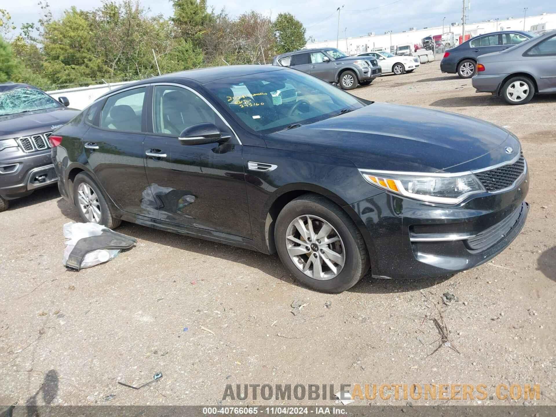 5XXGT4L32JG245160 KIA OPTIMA 2018