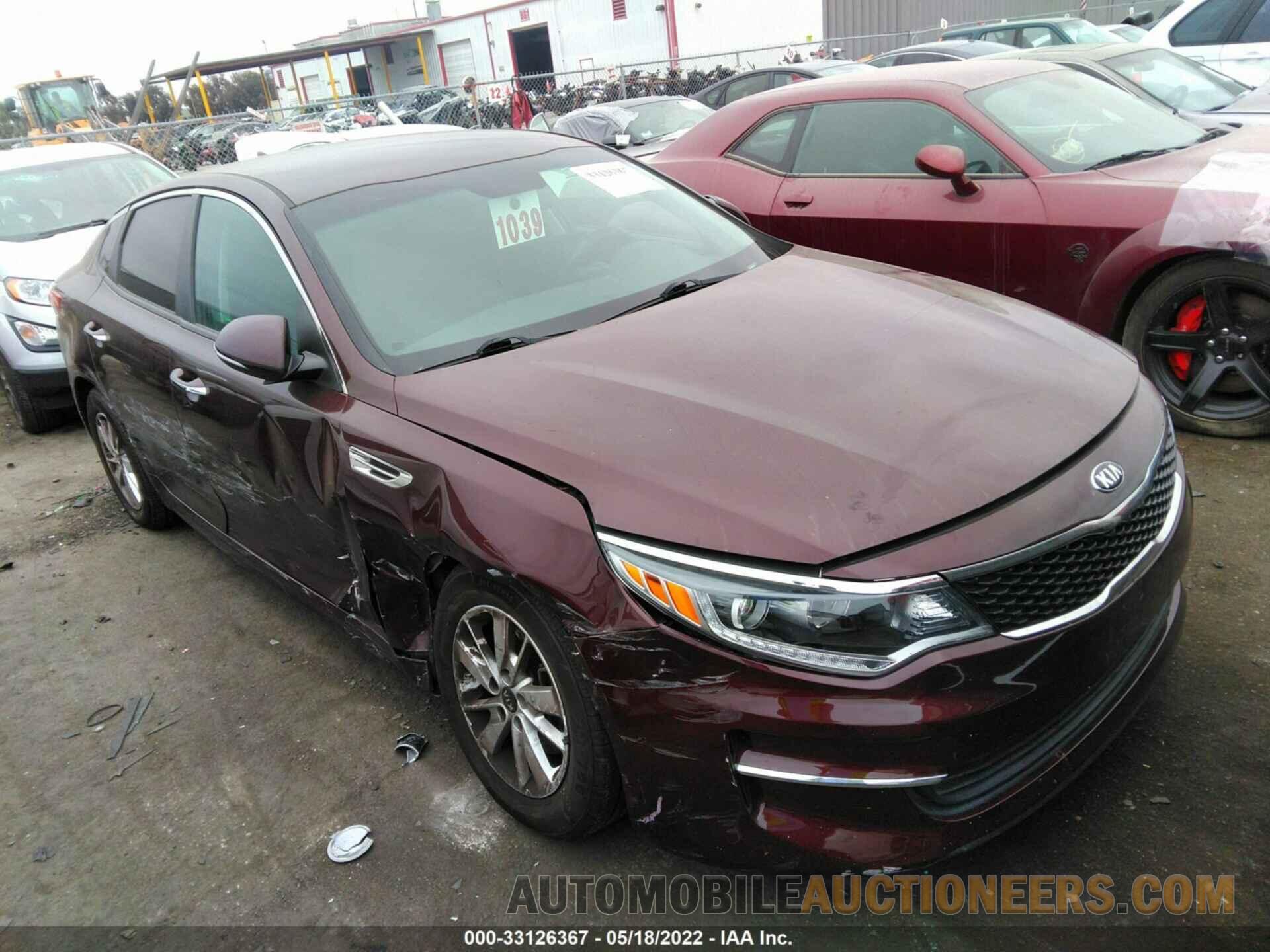 5XXGT4L32JG248902 KIA OPTIMA 2018