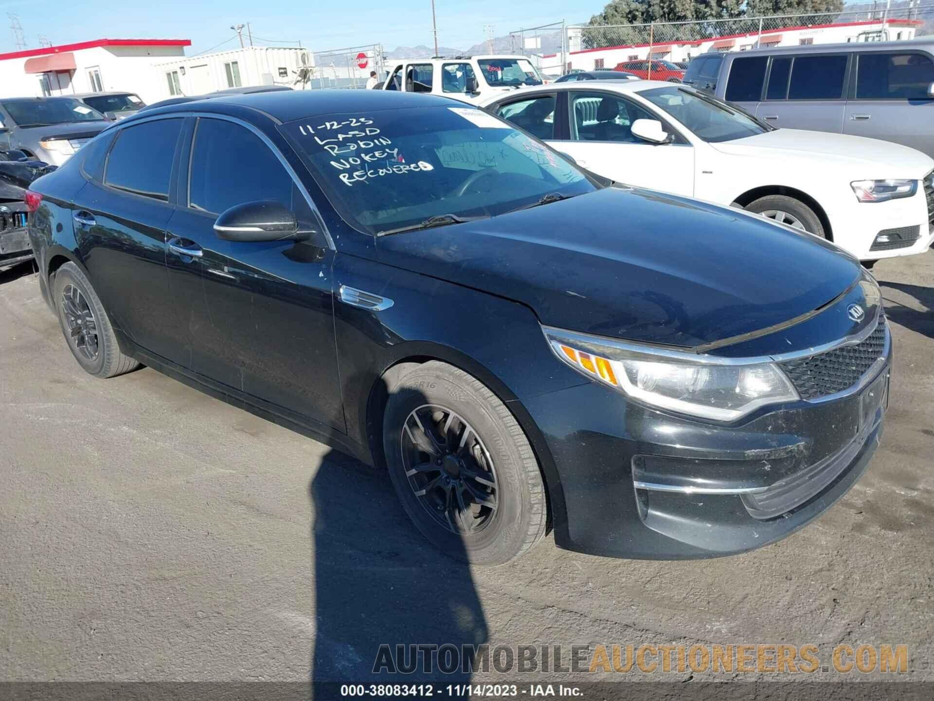 5XXGT4L32JG249676 KIA OPTIMA 2018