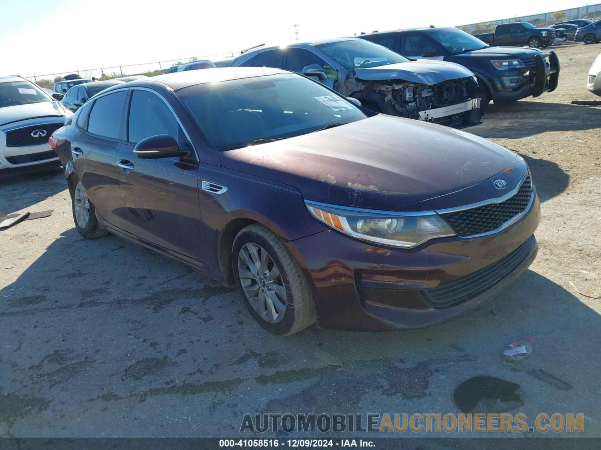 5XXGT4L33GG015720 KIA OPTIMA 2016