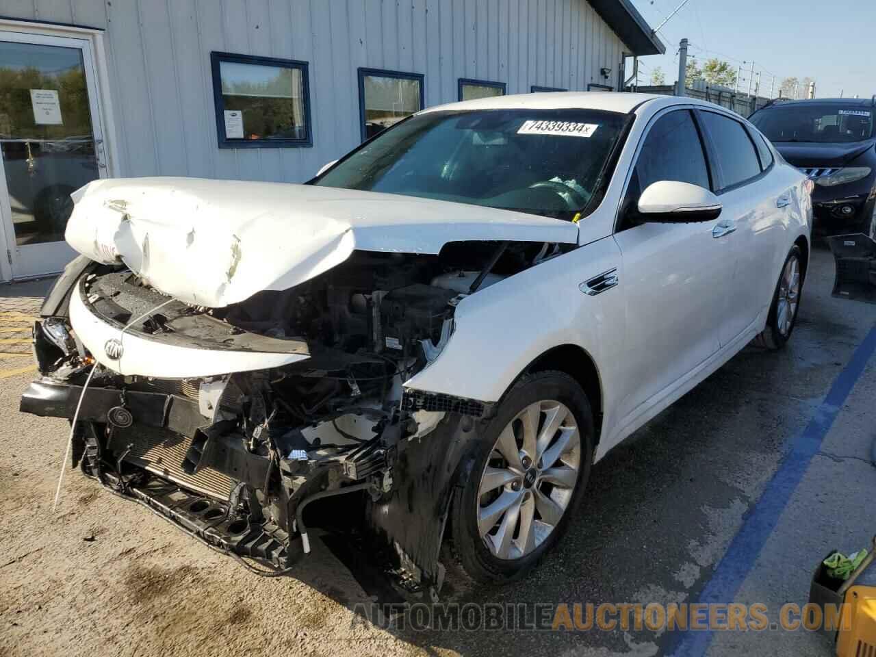 5XXGT4L33GG024613 KIA OPTIMA 2016