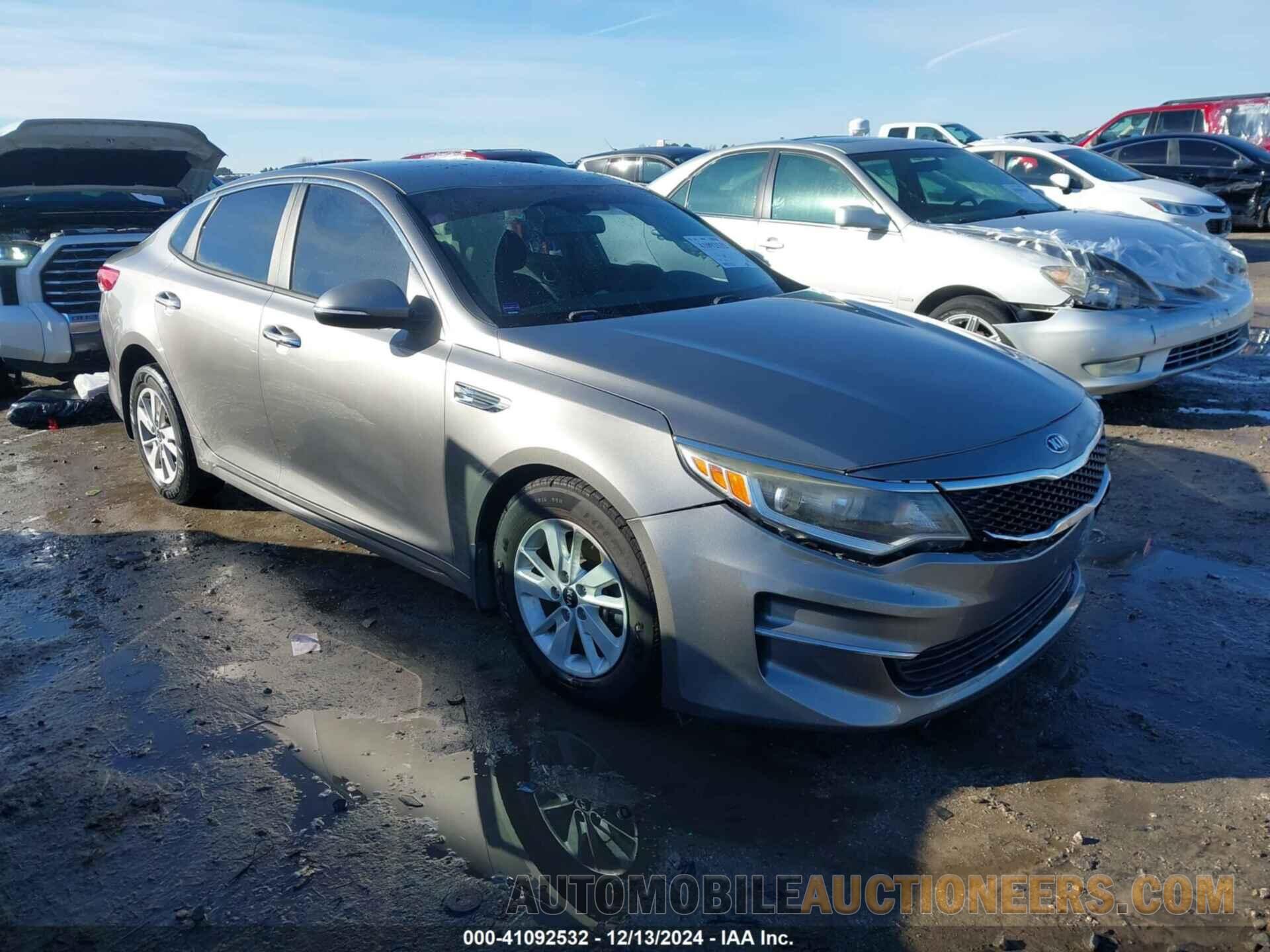 5XXGT4L33GG100301 KIA OPTIMA 2016