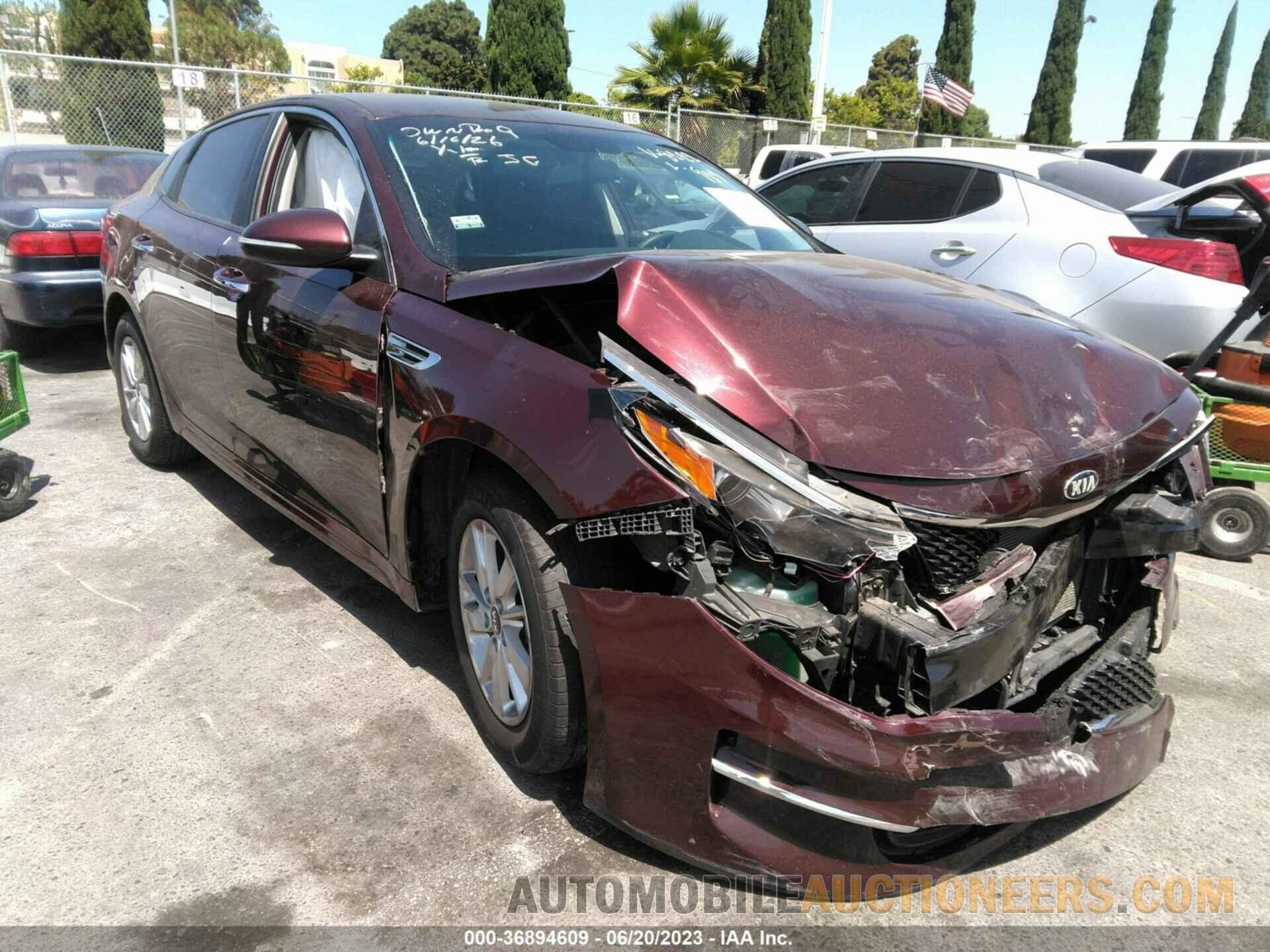 5XXGT4L33JG198222 KIA OPTIMA 2018