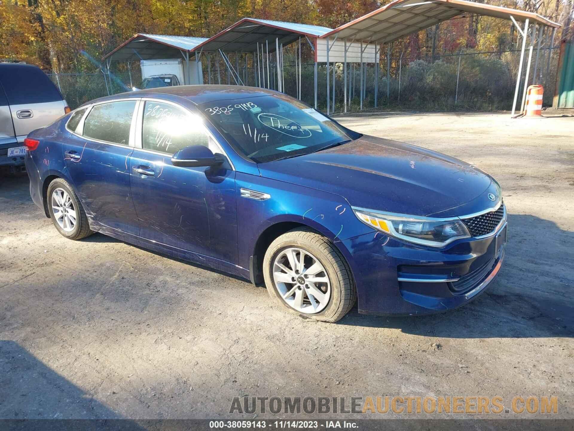 5XXGT4L33JG207453 KIA OPTIMA 2018