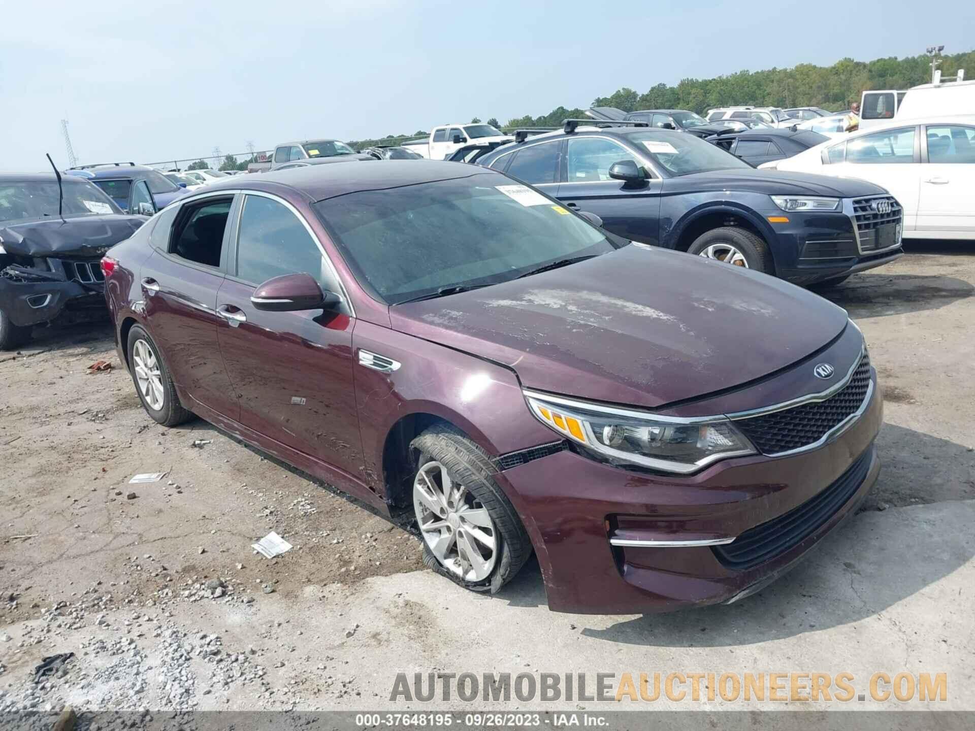 5XXGT4L33JG235592 KIA OPTIMA 2018