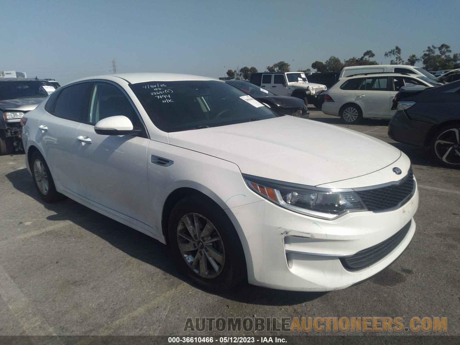 5XXGT4L33JG239013 KIA OPTIMA 2018