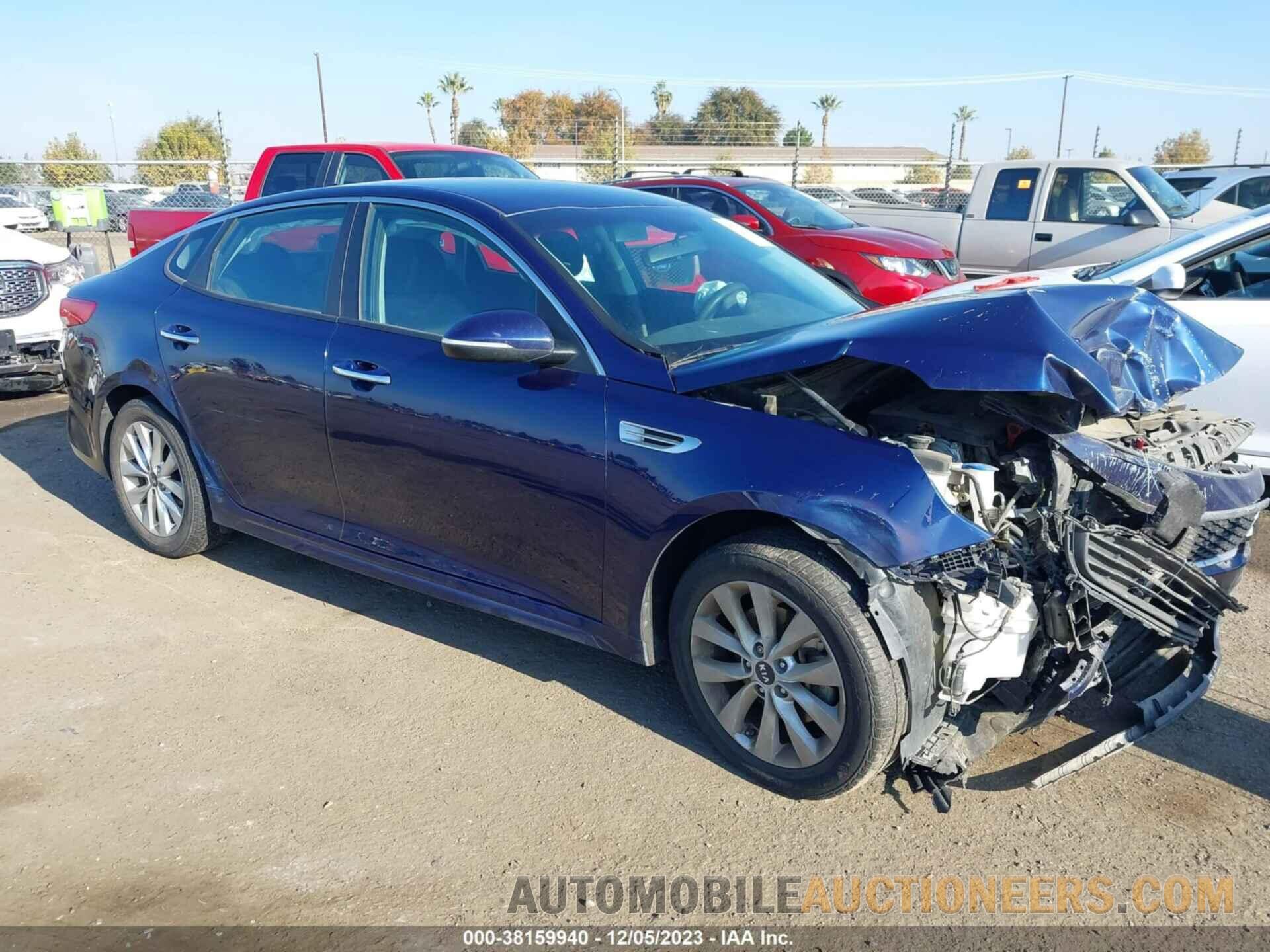 5XXGT4L34JG262073 KIA OPTIMA 2018