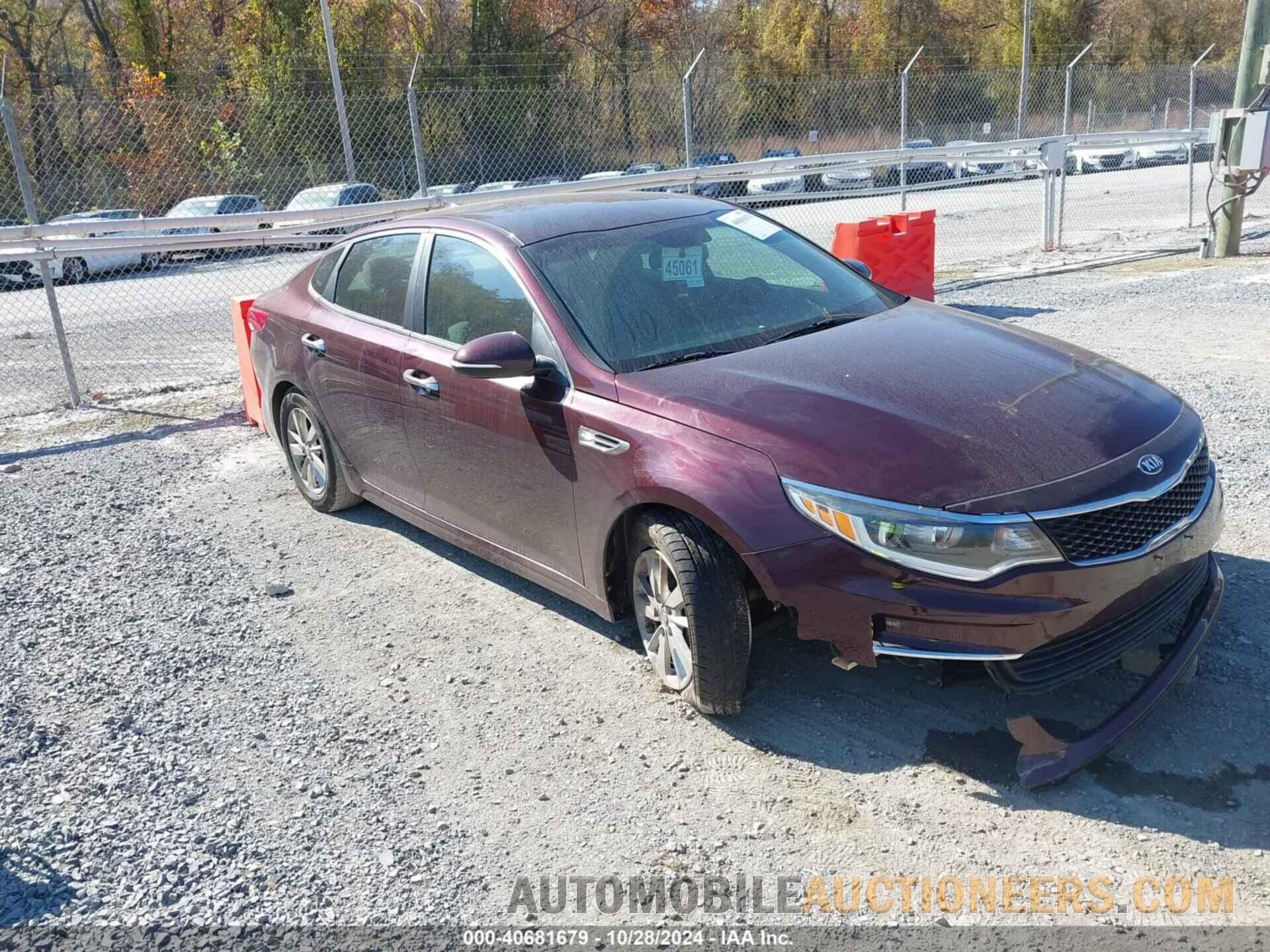 5XXGT4L35GG097529 KIA OPTIMA 2016