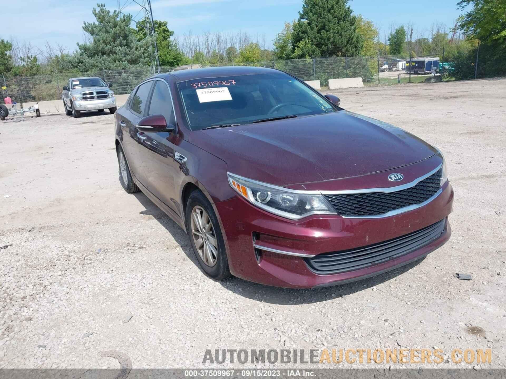 5XXGT4L35JG177467 KIA OPTIMA 2018