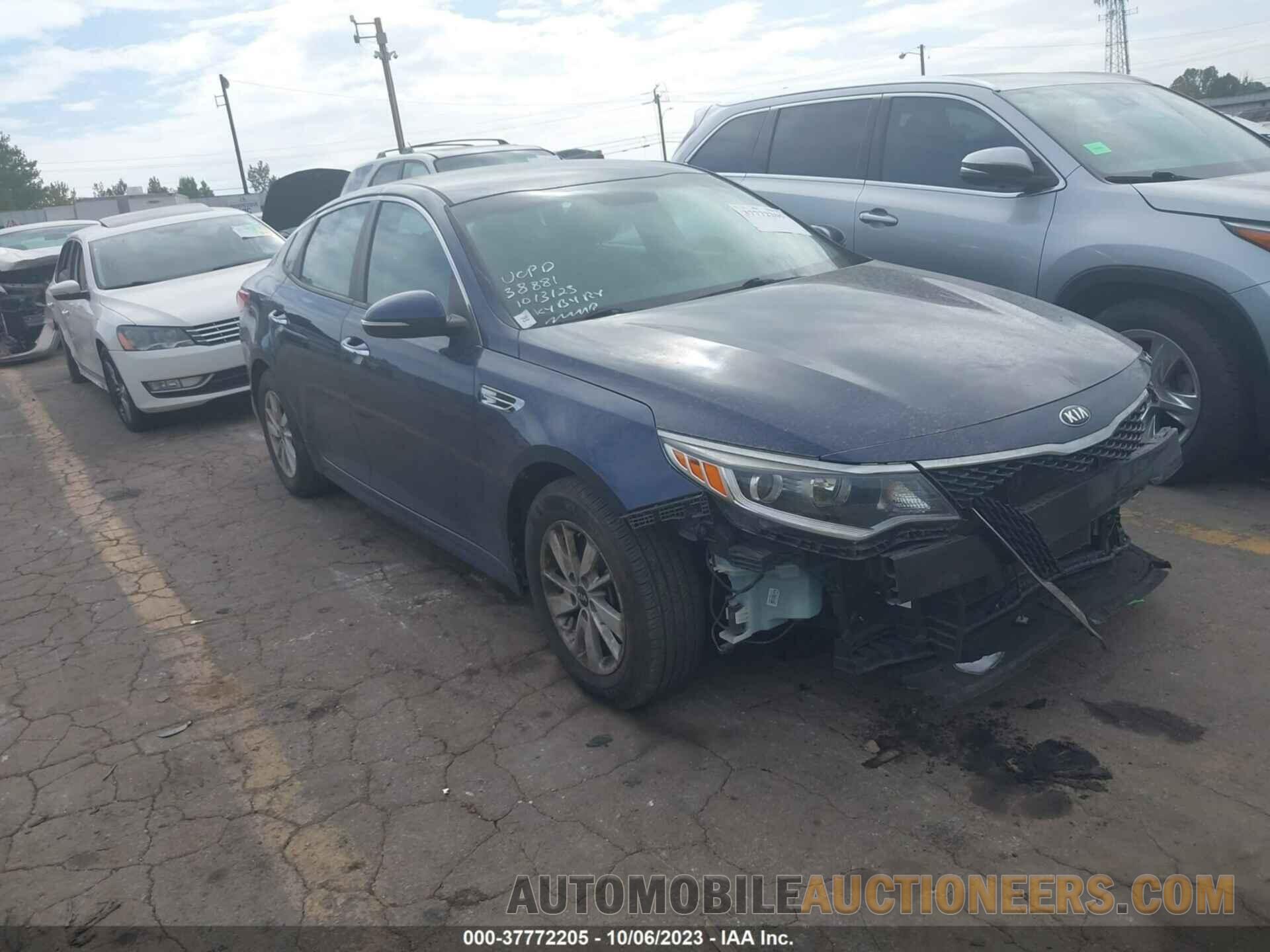 5XXGT4L35JG184354 KIA OPTIMA 2018