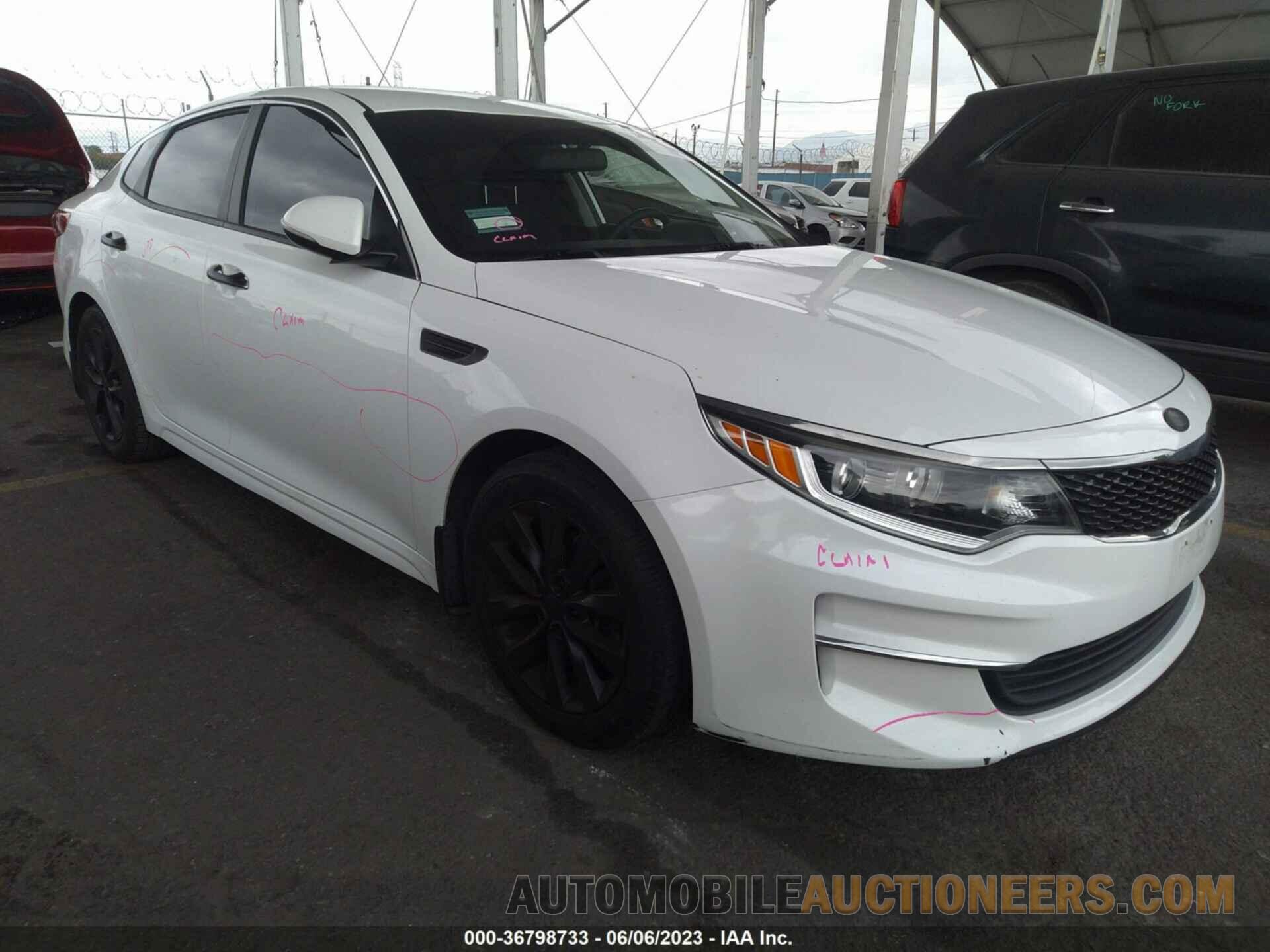 5XXGT4L35JG258582 KIA OPTIMA 2018