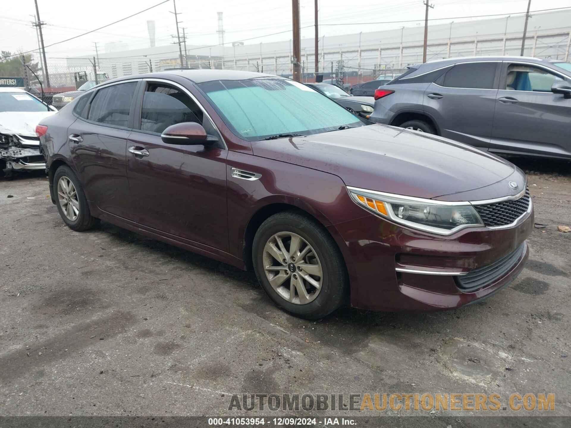 5XXGT4L36GG020281 KIA OPTIMA 2016