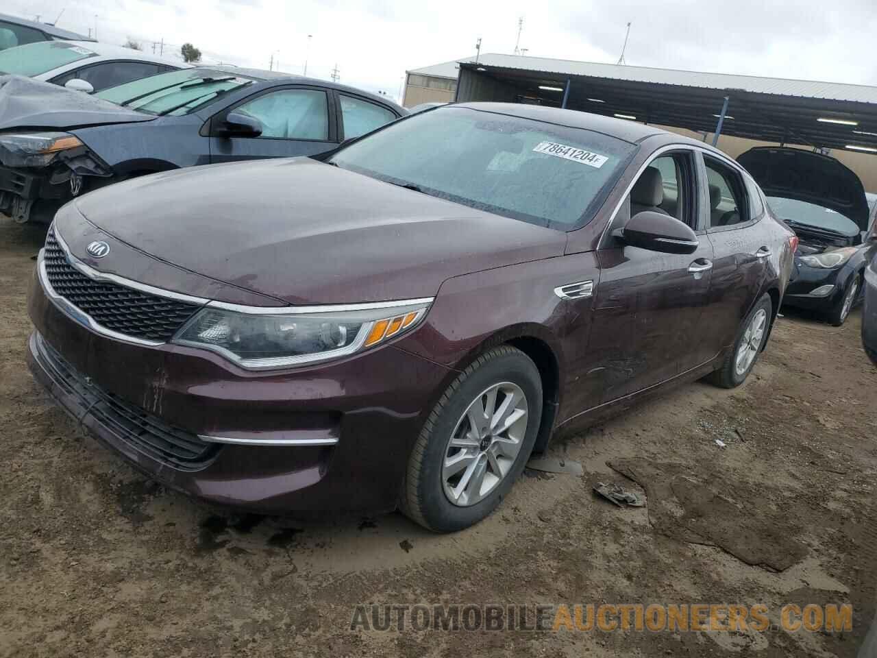 5XXGT4L36GG114323 KIA OPTIMA 2016