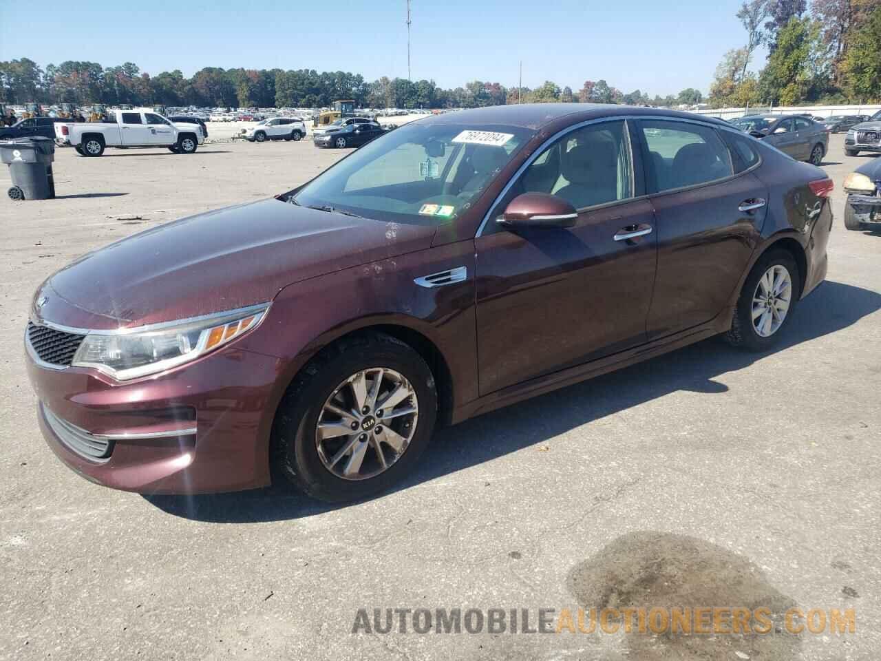 5XXGT4L36GG116170 KIA OPTIMA 2016