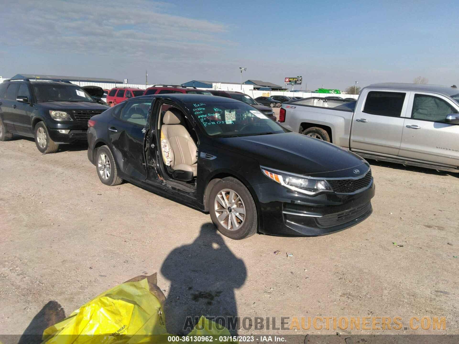 5XXGT4L36JG205373 KIA OPTIMA 2018