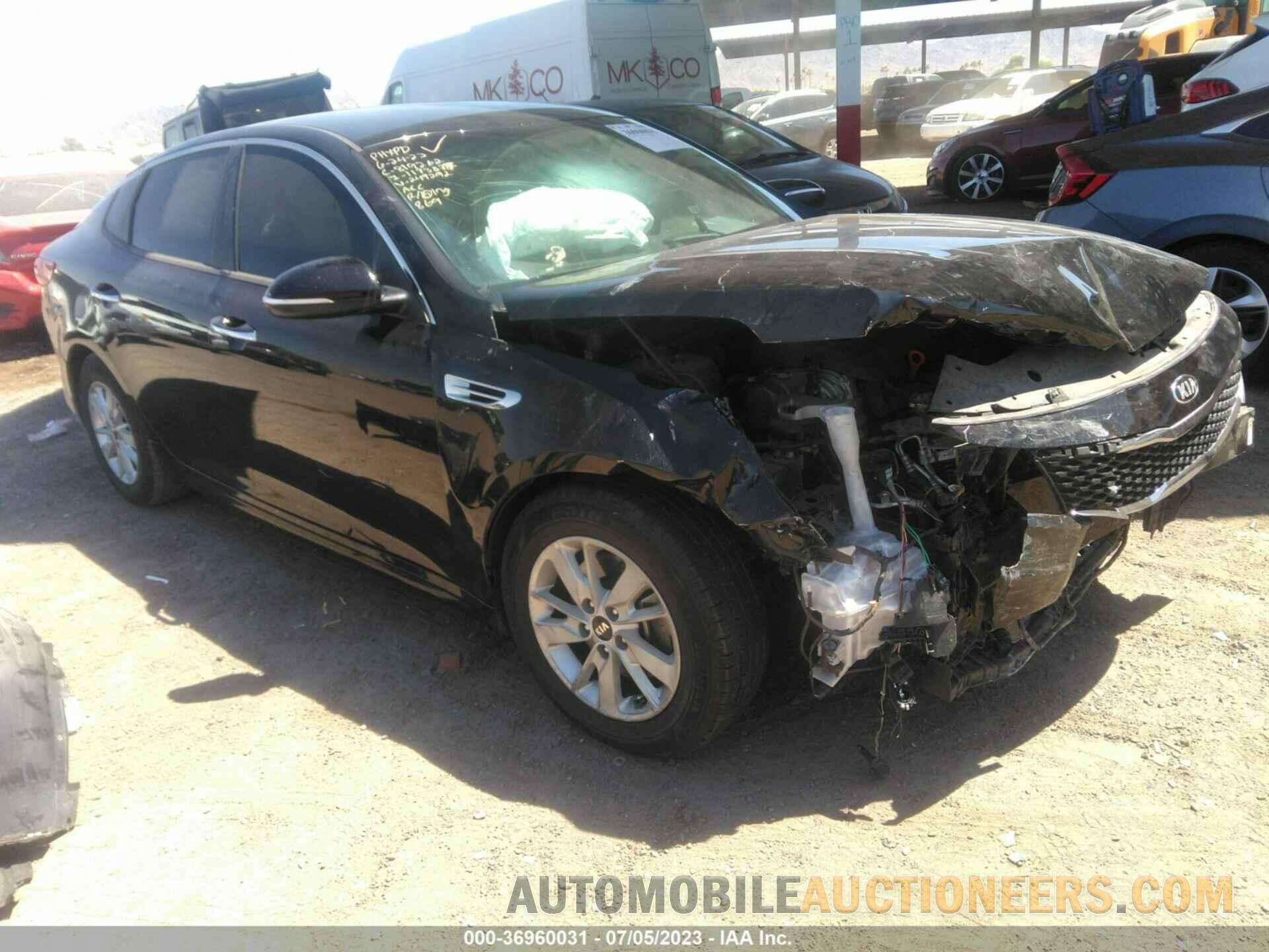 5XXGT4L36JG249292 KIA OPTIMA 2018