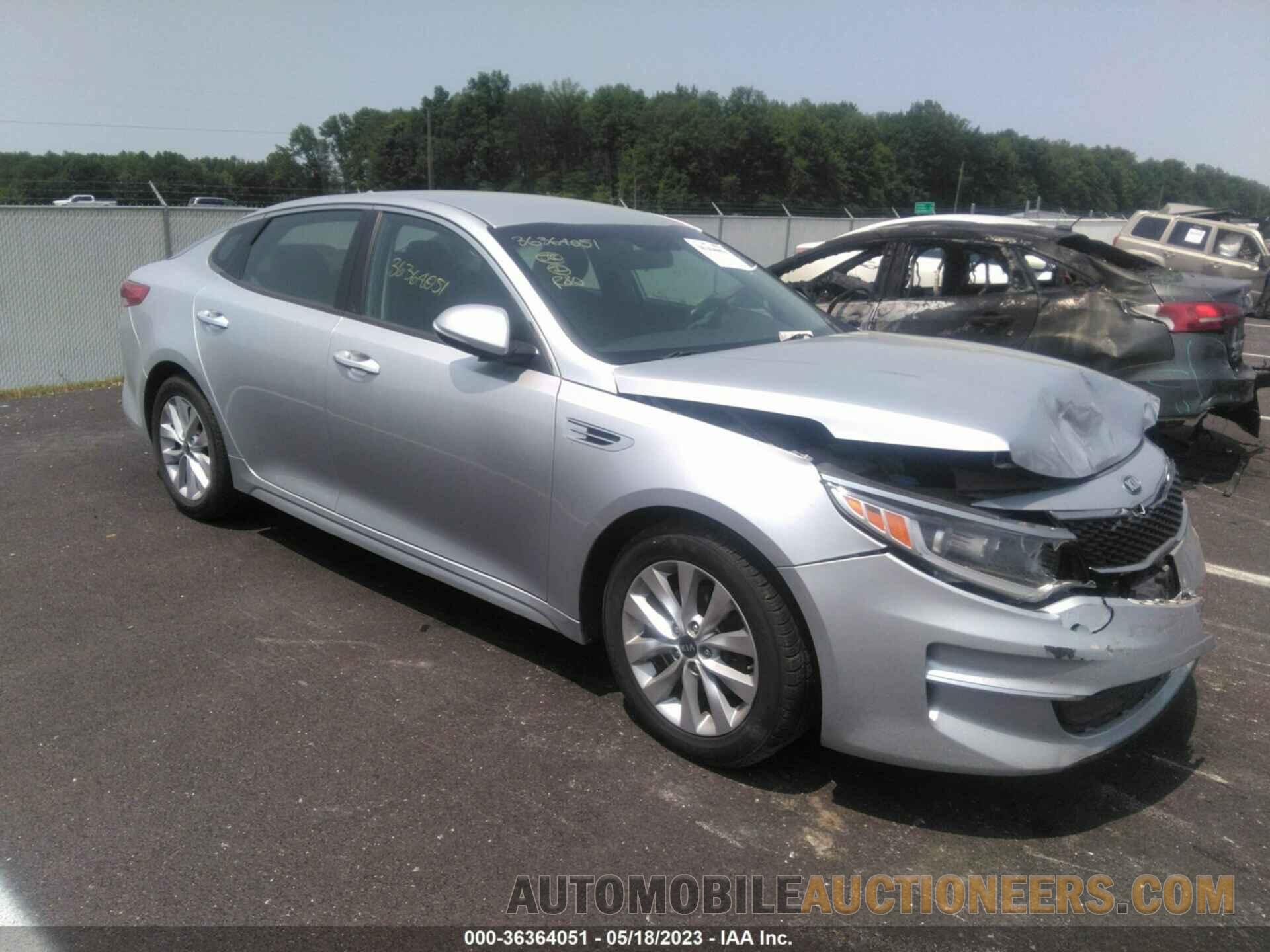 5XXGT4L36JG253195 KIA OPTIMA 2018