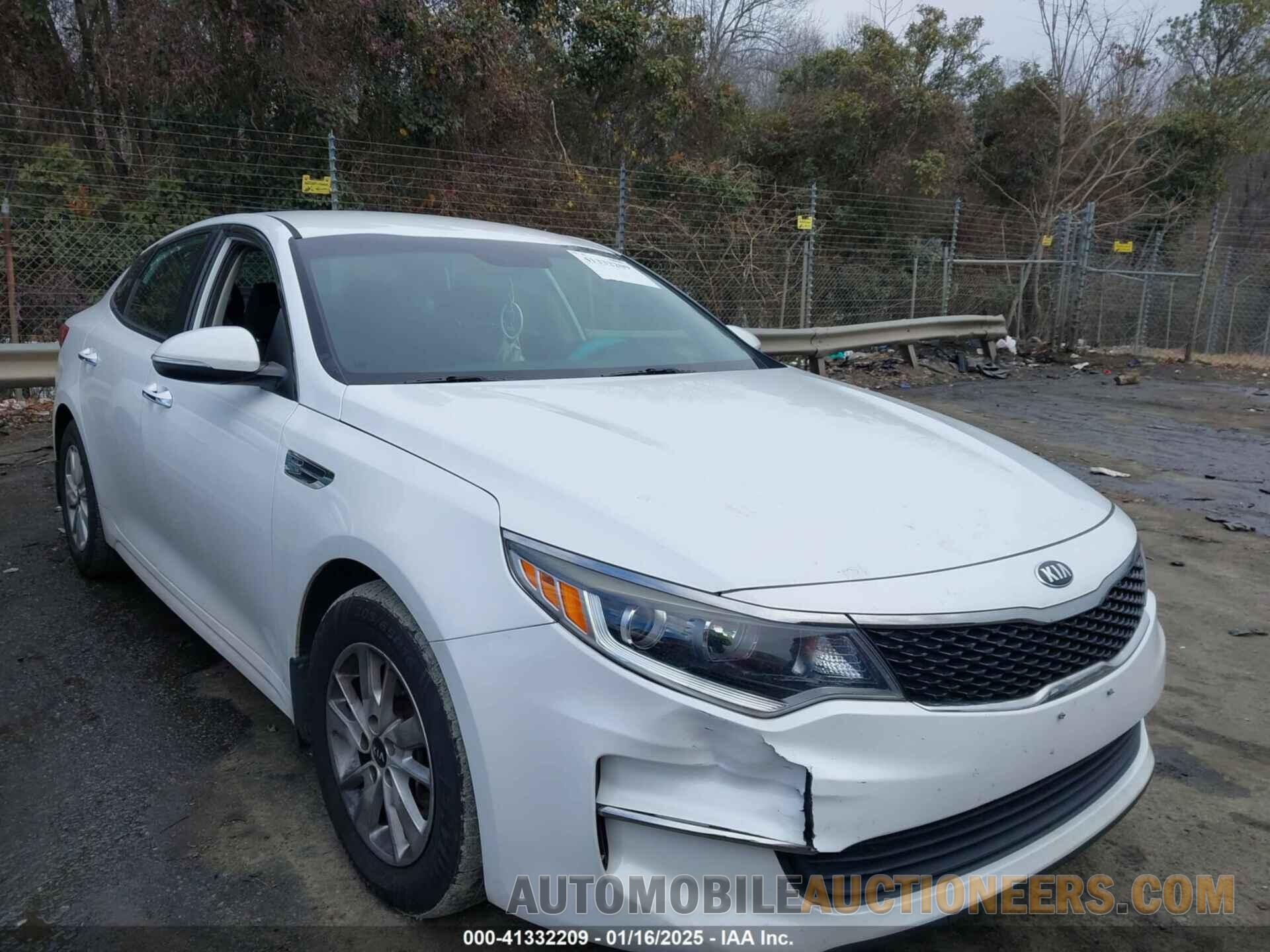 5XXGT4L37GG030124 KIA OPTIMA 2016