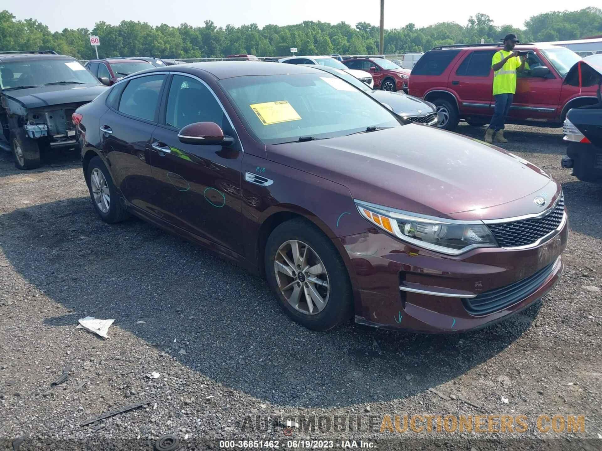 5XXGT4L37JG181827 KIA OPTIMA 2018