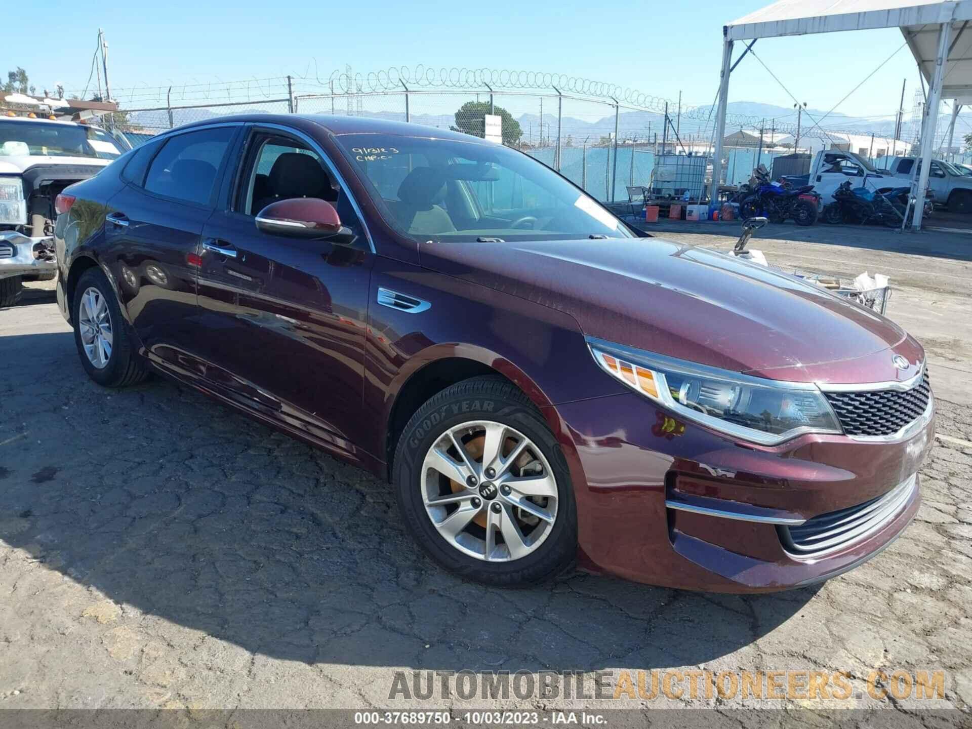 5XXGT4L37JG186302 KIA OPTIMA 2018