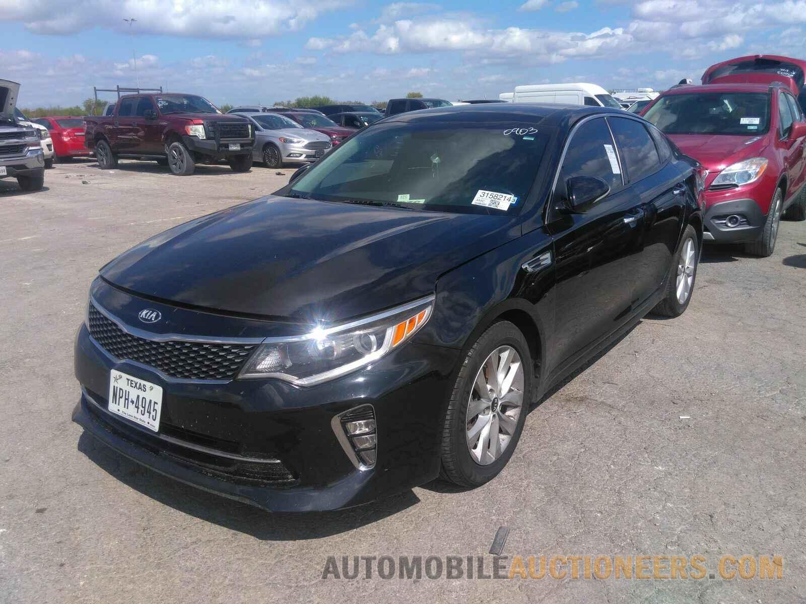 5XXGT4L37JG220903 Kia Optima 2018