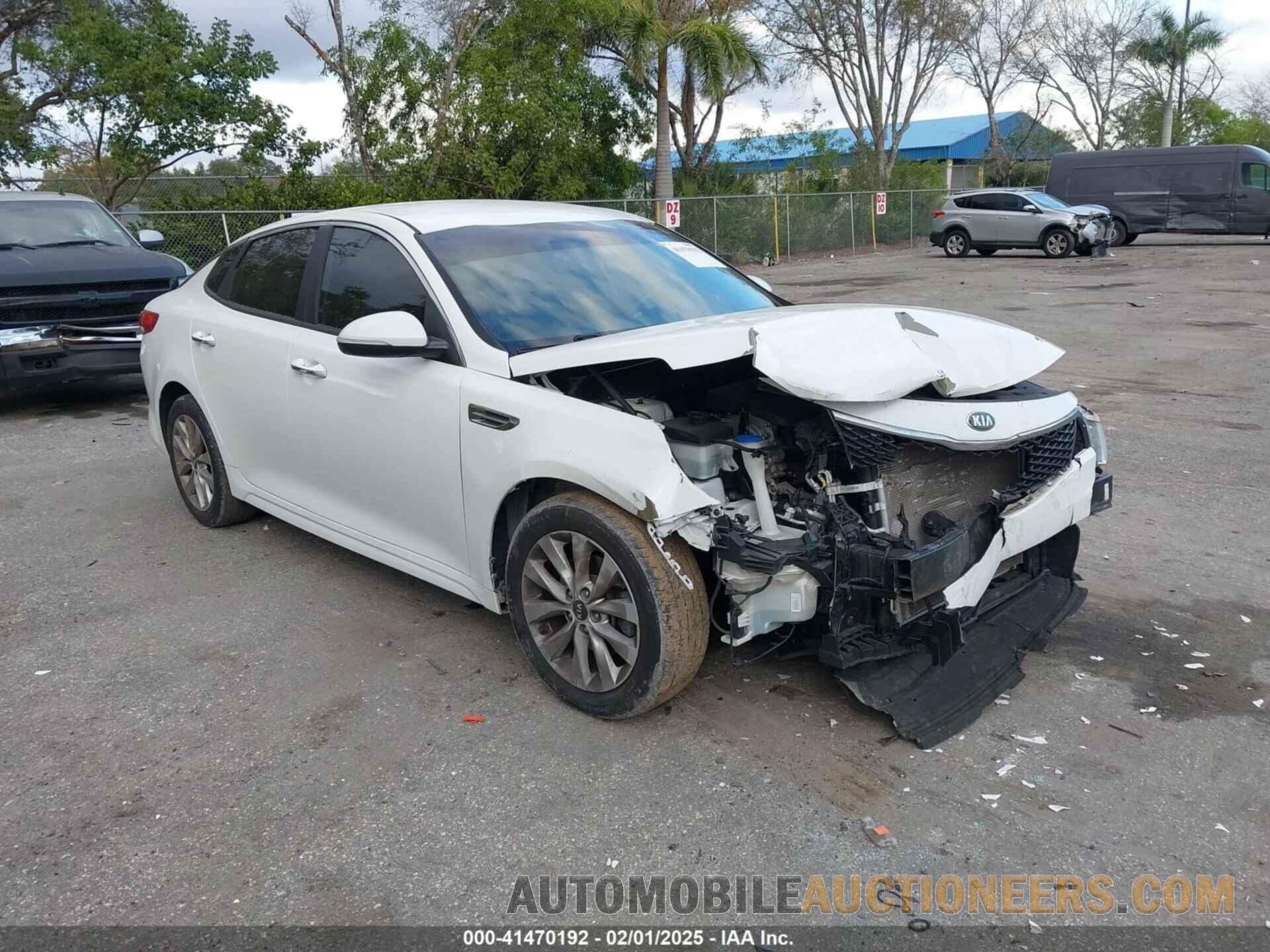 5XXGT4L38GG008245 KIA OPTIMA 2016