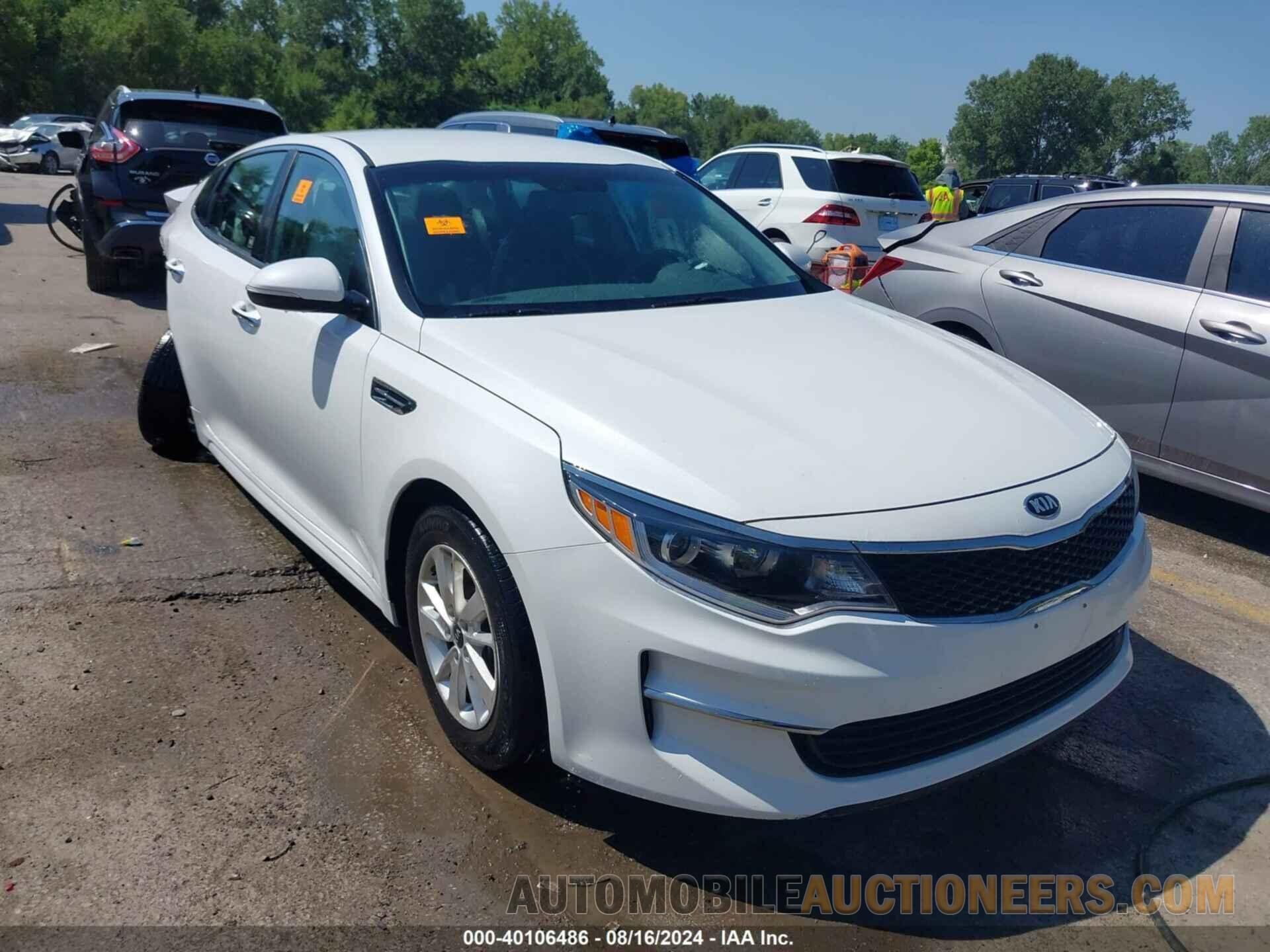 5XXGT4L38GG029855 KIA OPTIMA 2016