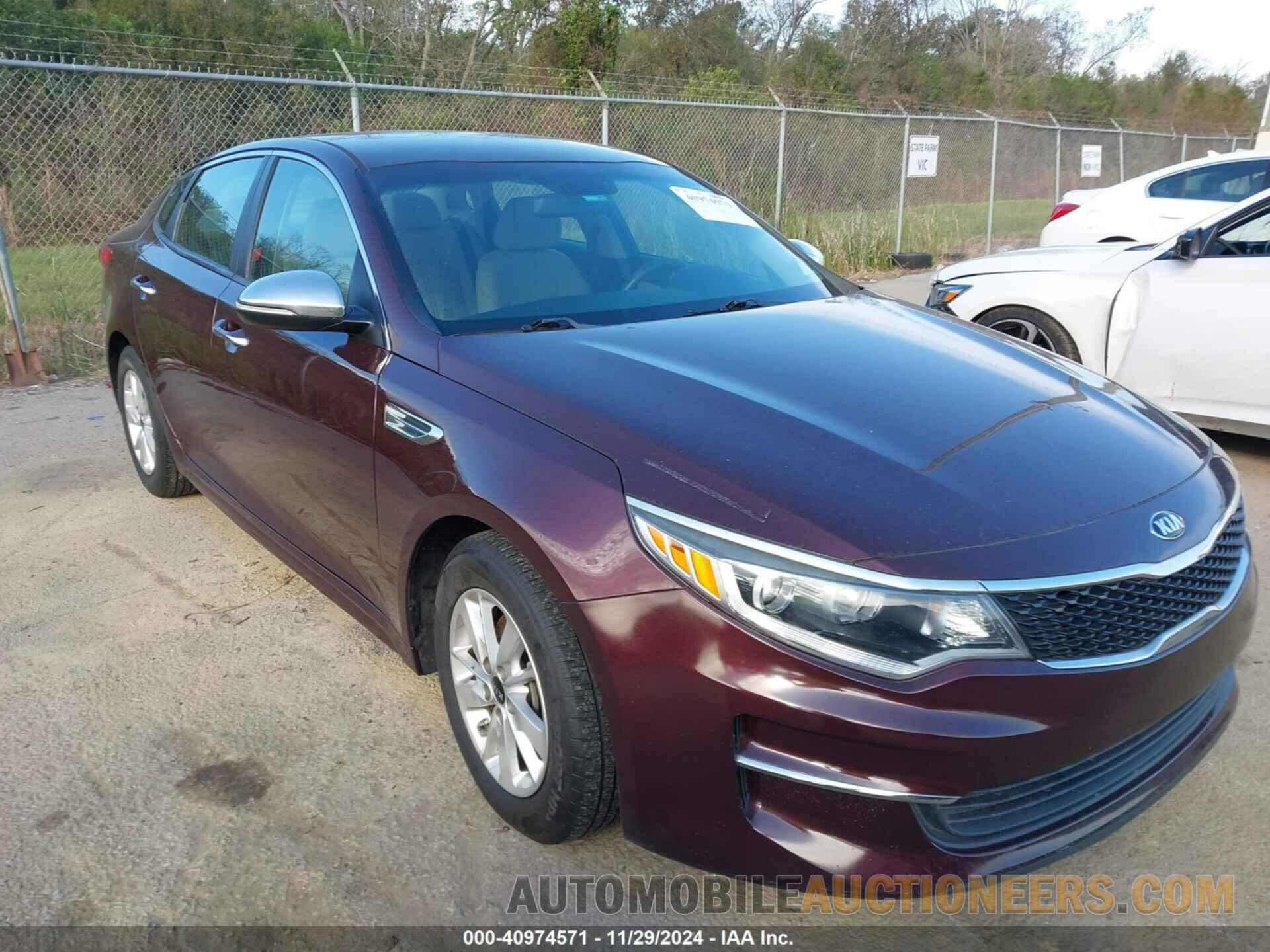 5XXGT4L38GG036398 KIA OPTIMA 2016