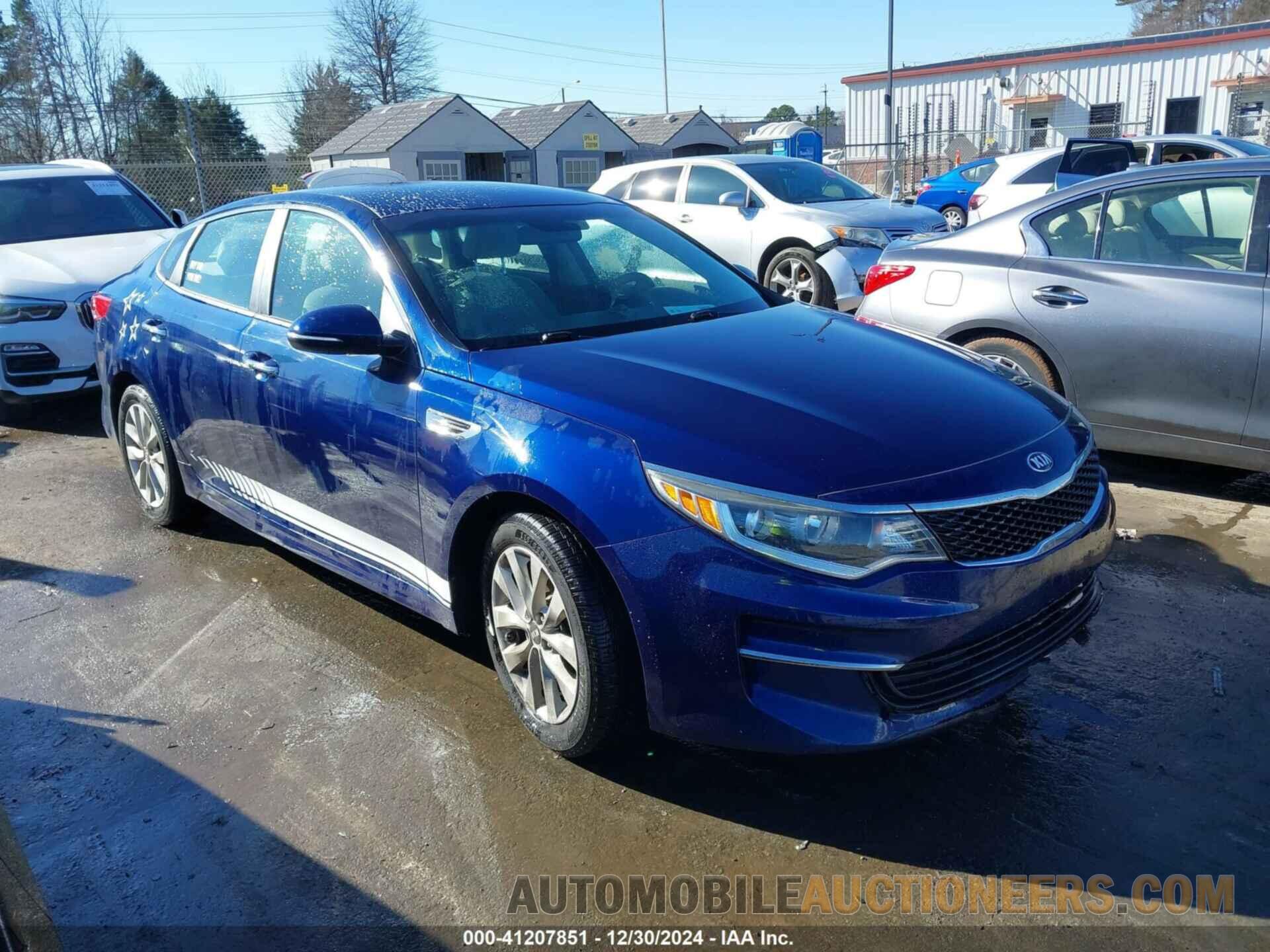 5XXGT4L39GG017326 KIA OPTIMA 2016