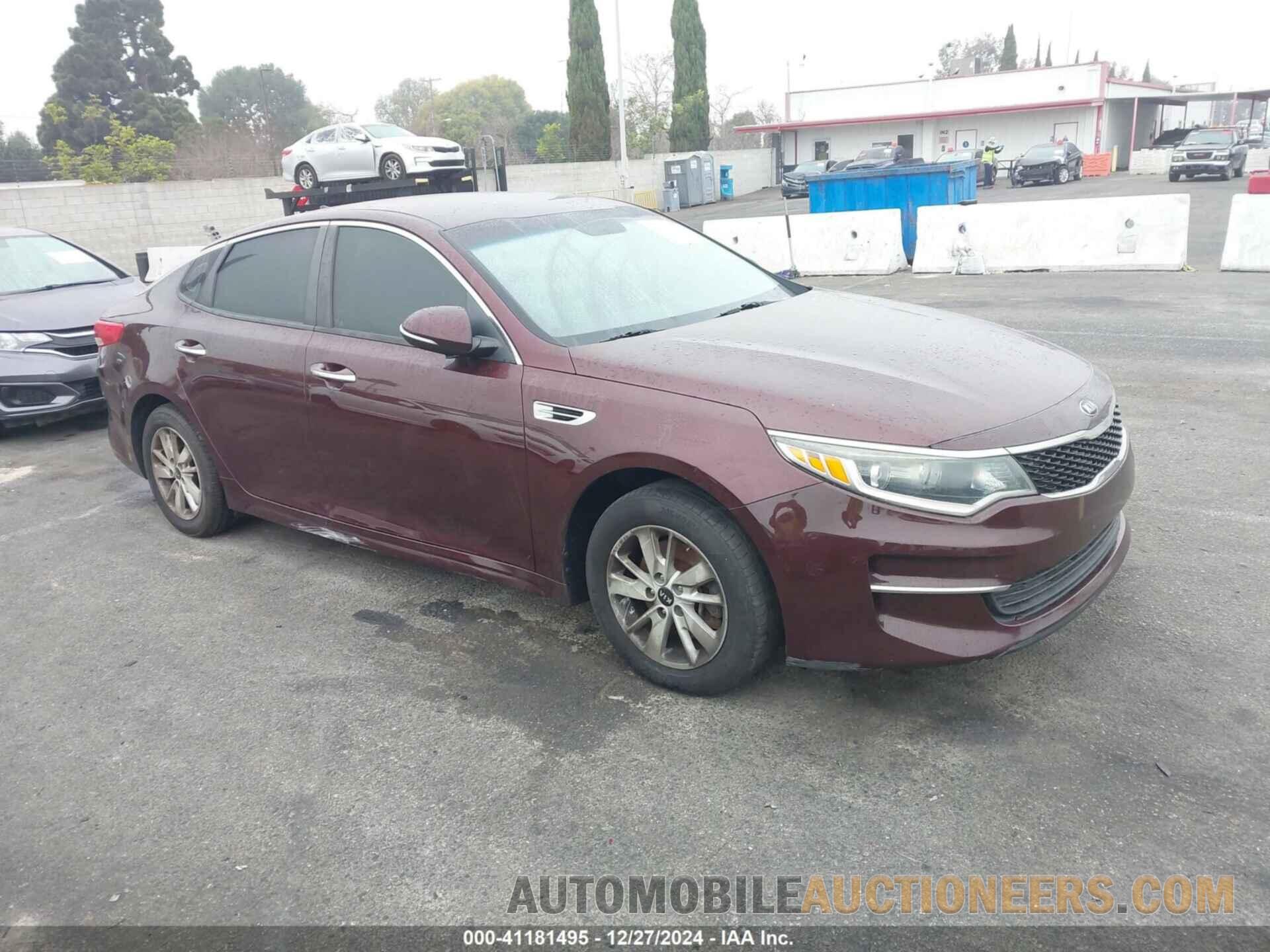 5XXGT4L39GG102442 KIA OPTIMA 2016