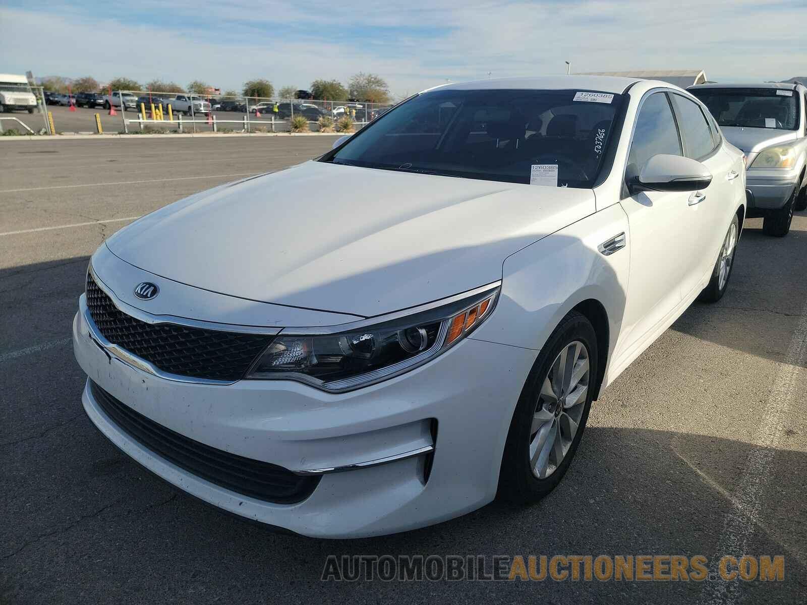 5XXGT4L3XGG001524 Kia Optima 2016