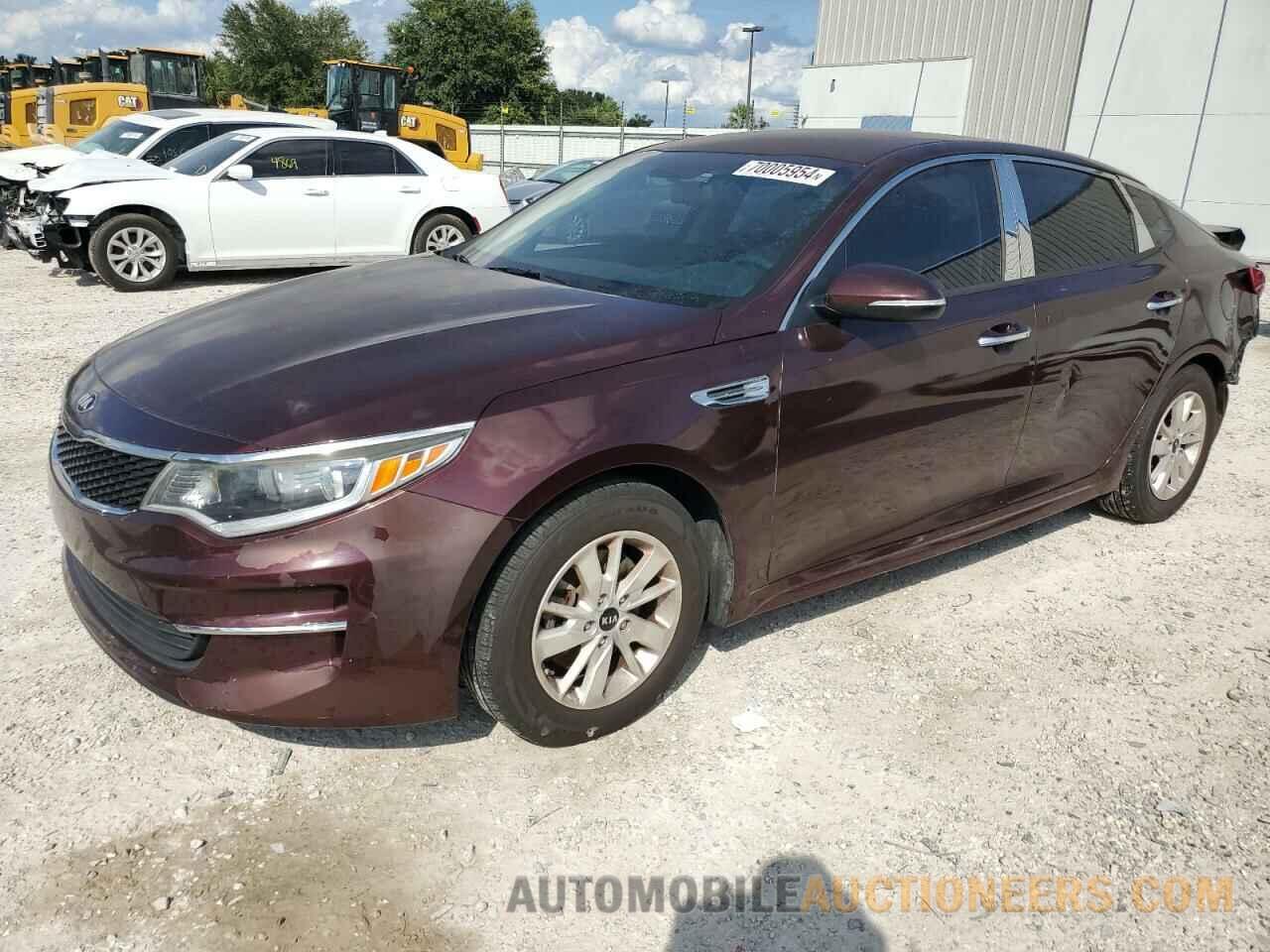 5XXGT4L3XGG018792 KIA OPTIMA 2016