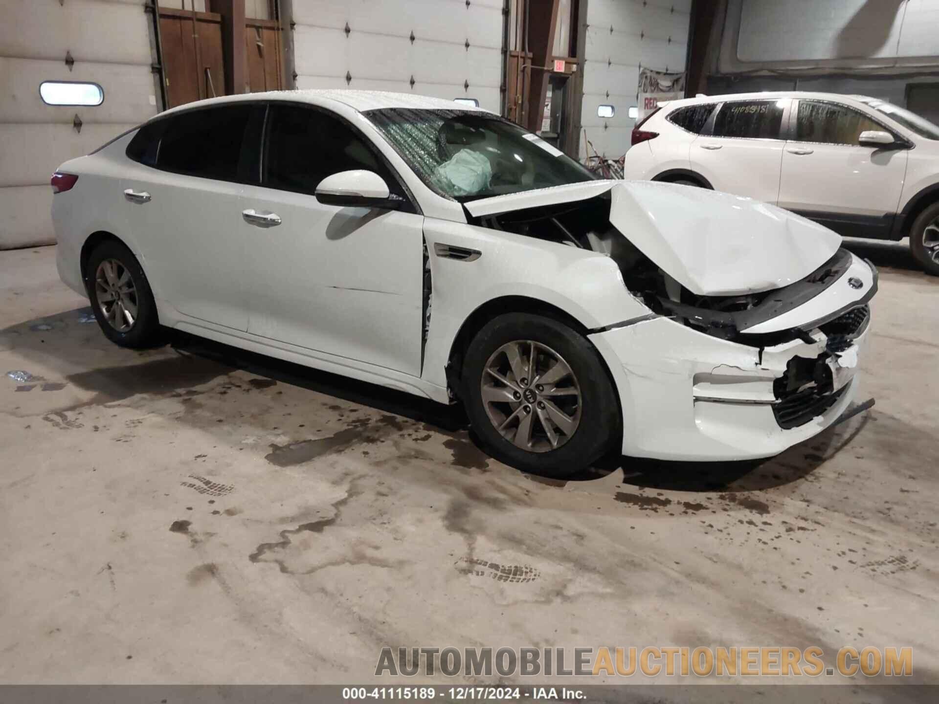 5XXGT4L3XGG063361 KIA OPTIMA 2016