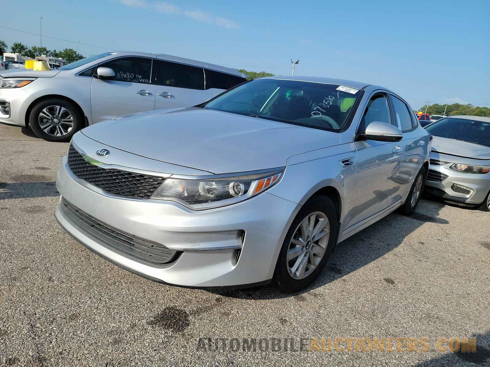 5XXGT4L3XGG078510 Kia Optima 2016